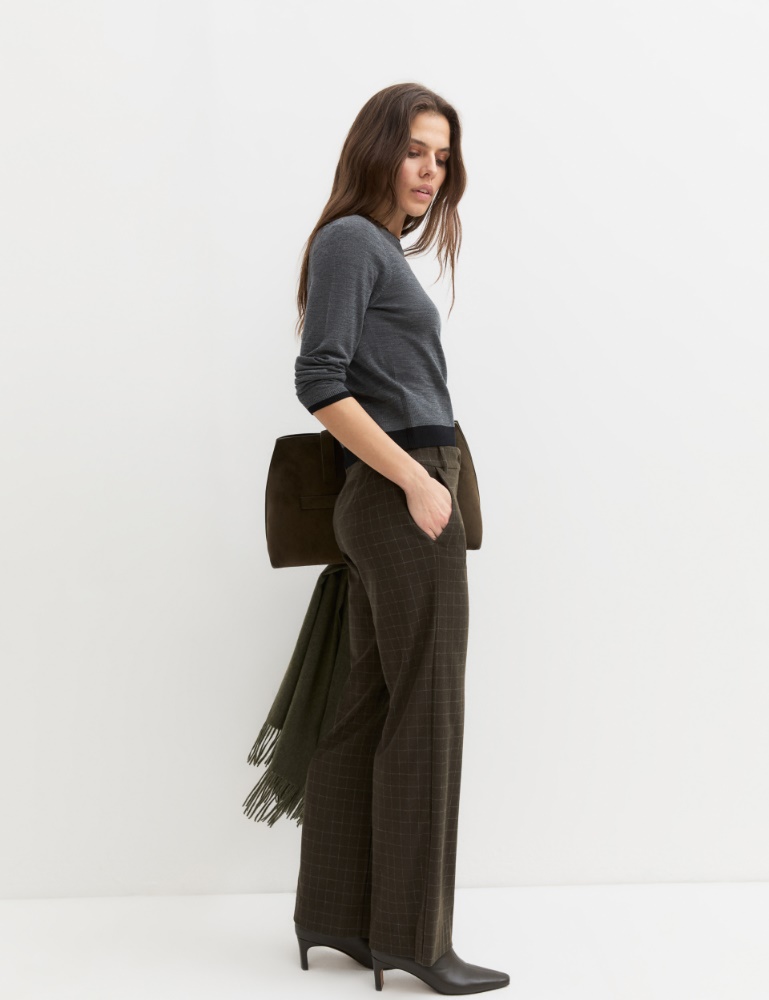 Straight-fit stretch trousers - Emme