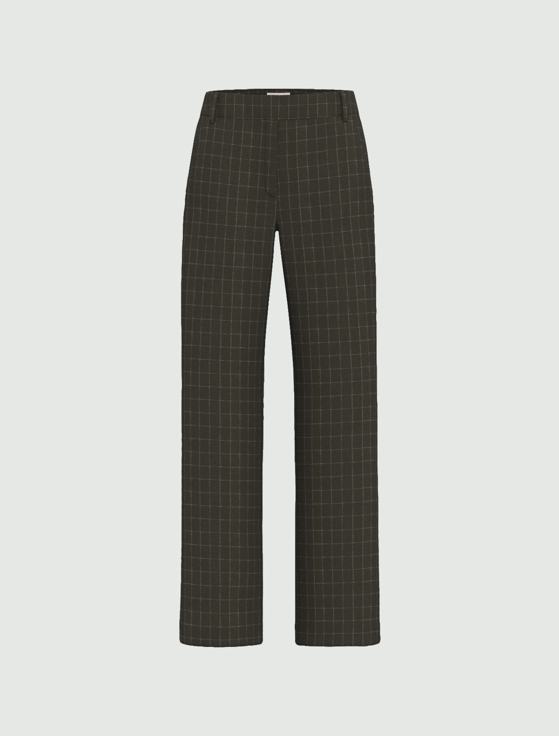 Straight-fit stretch trousers - GREEN - Emme - 6