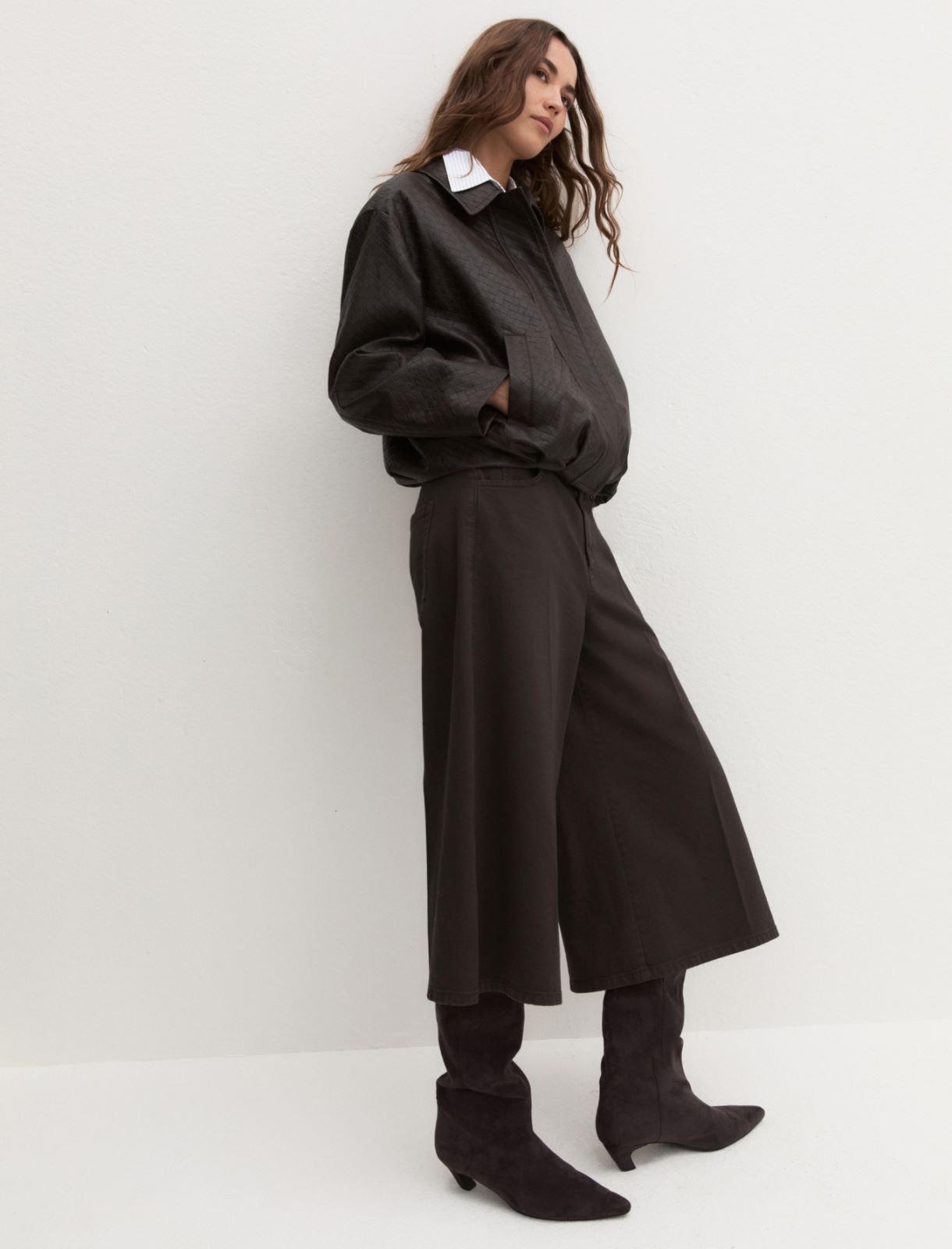 Culotte jeans - CHOCOLATE - Emme - 3
