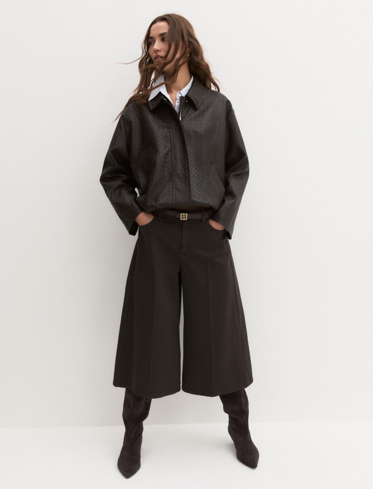 Culotte jeans - CHOCOLATE - Emme - 4