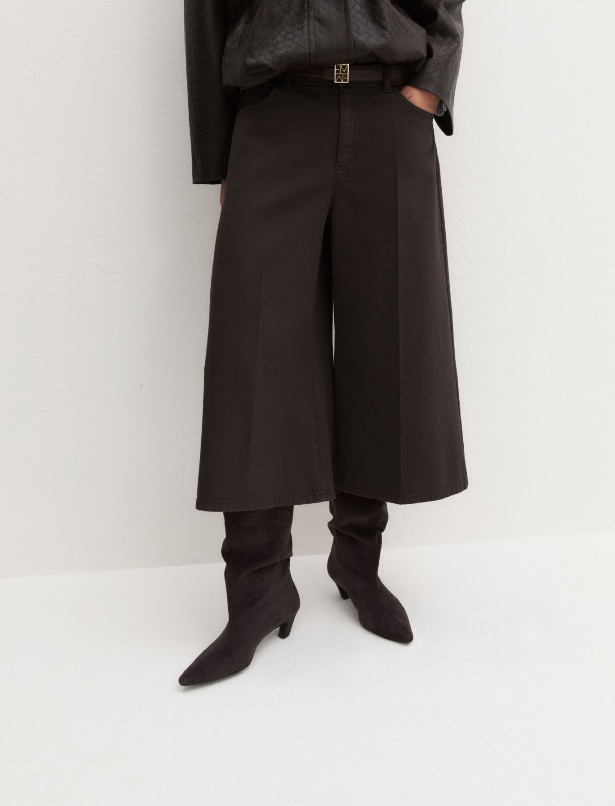 Culotte jeans - CHOCOLATE - Emme - 5