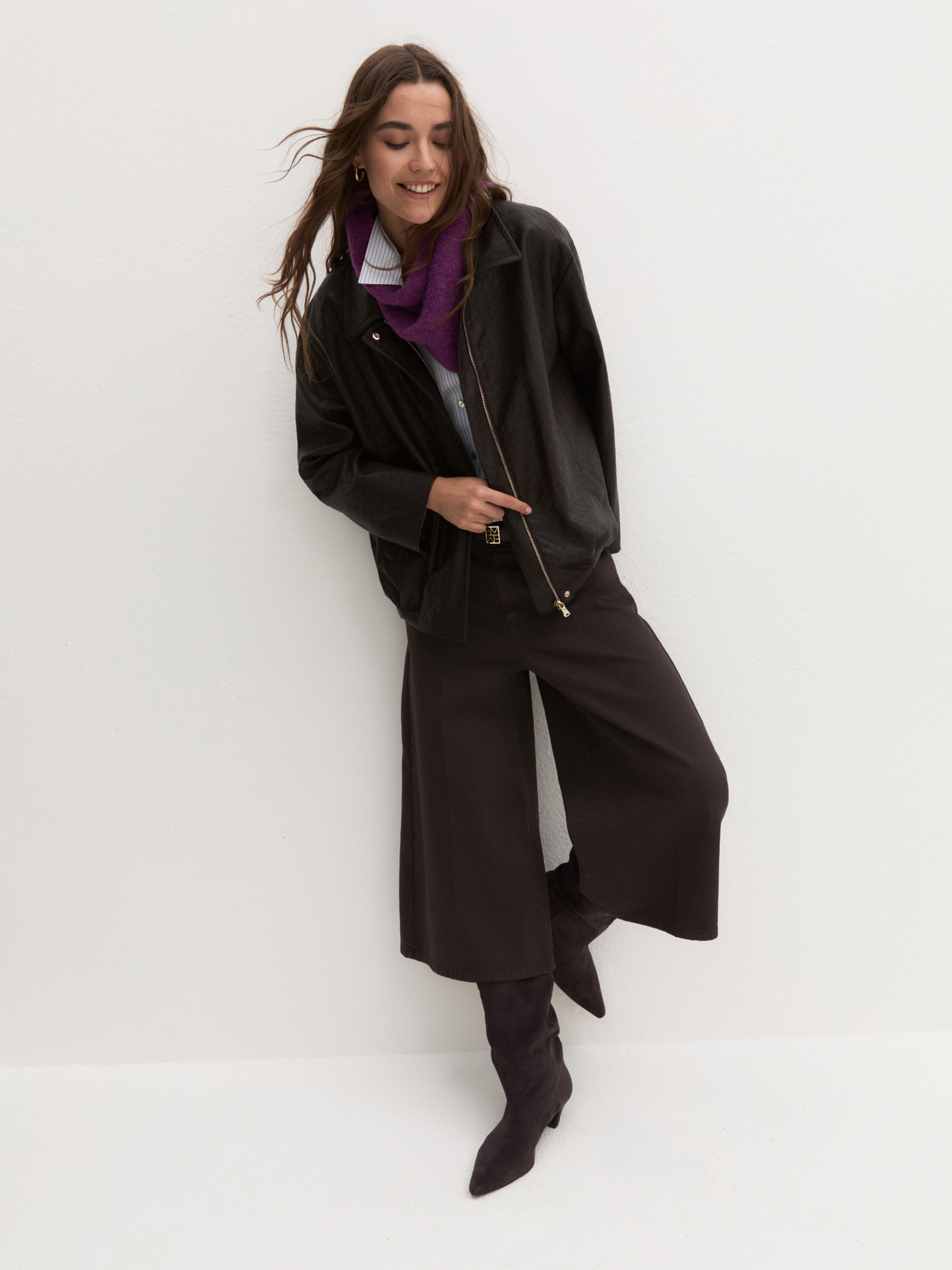 Culotte jeans - CHOCOLATE - Emme - 1