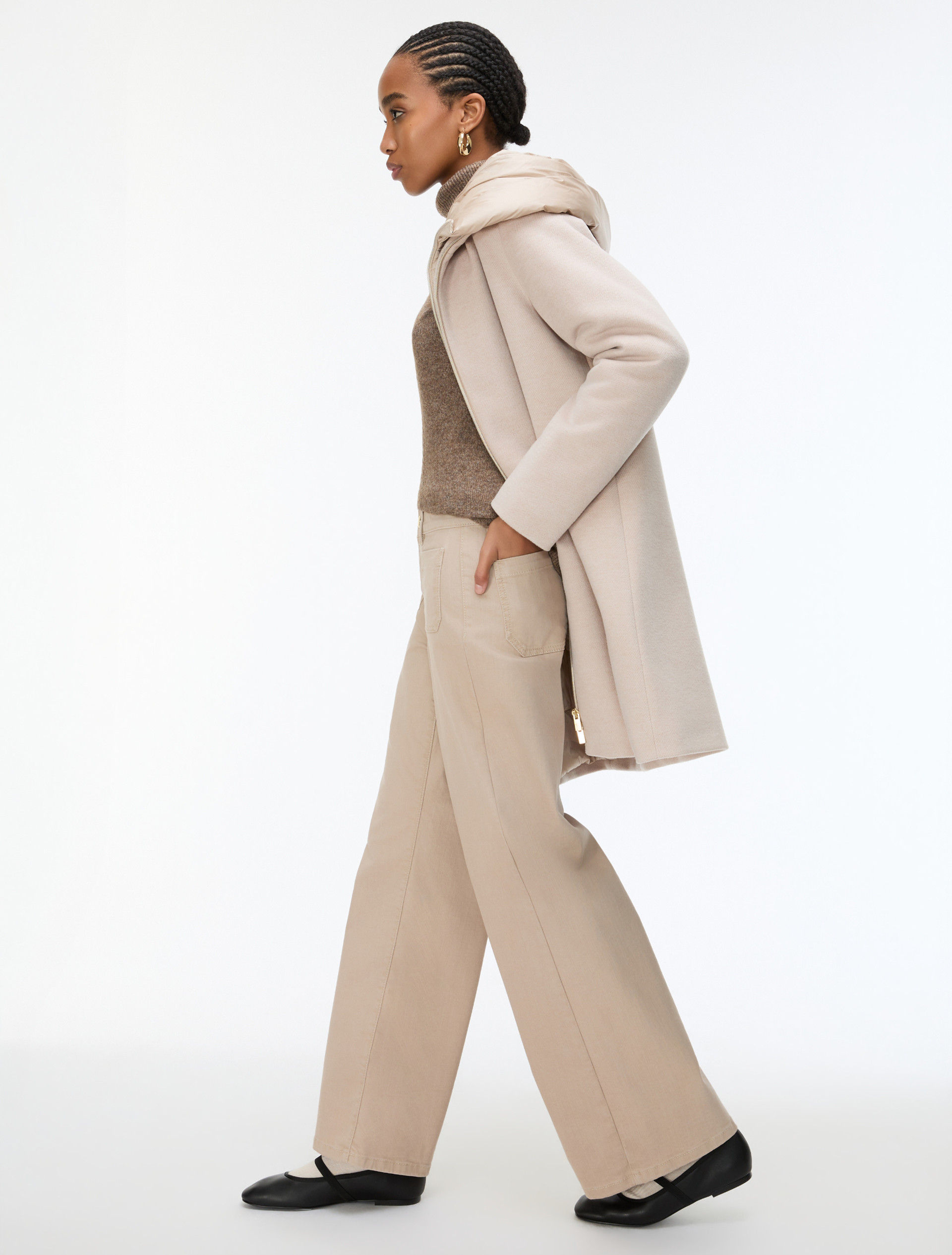 Pantalone ampio - ECRU` - Emme - 5