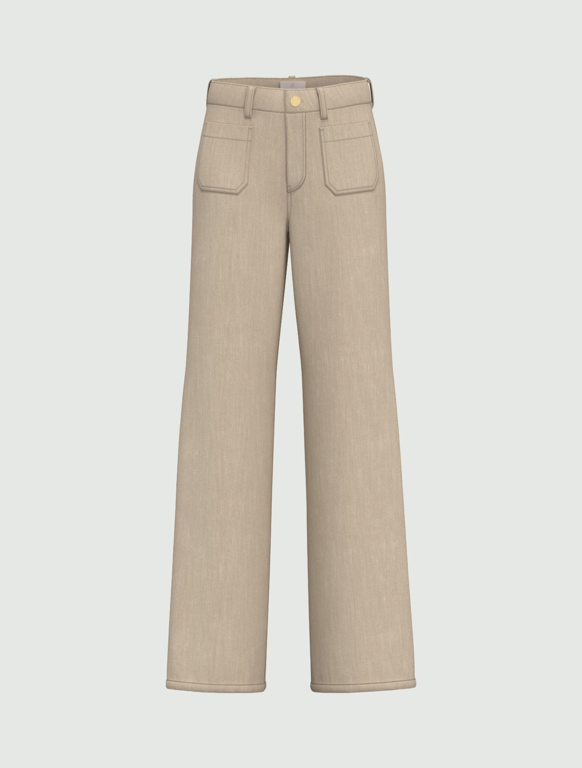 Pantalone ampio - ECRU` - Emme - 6