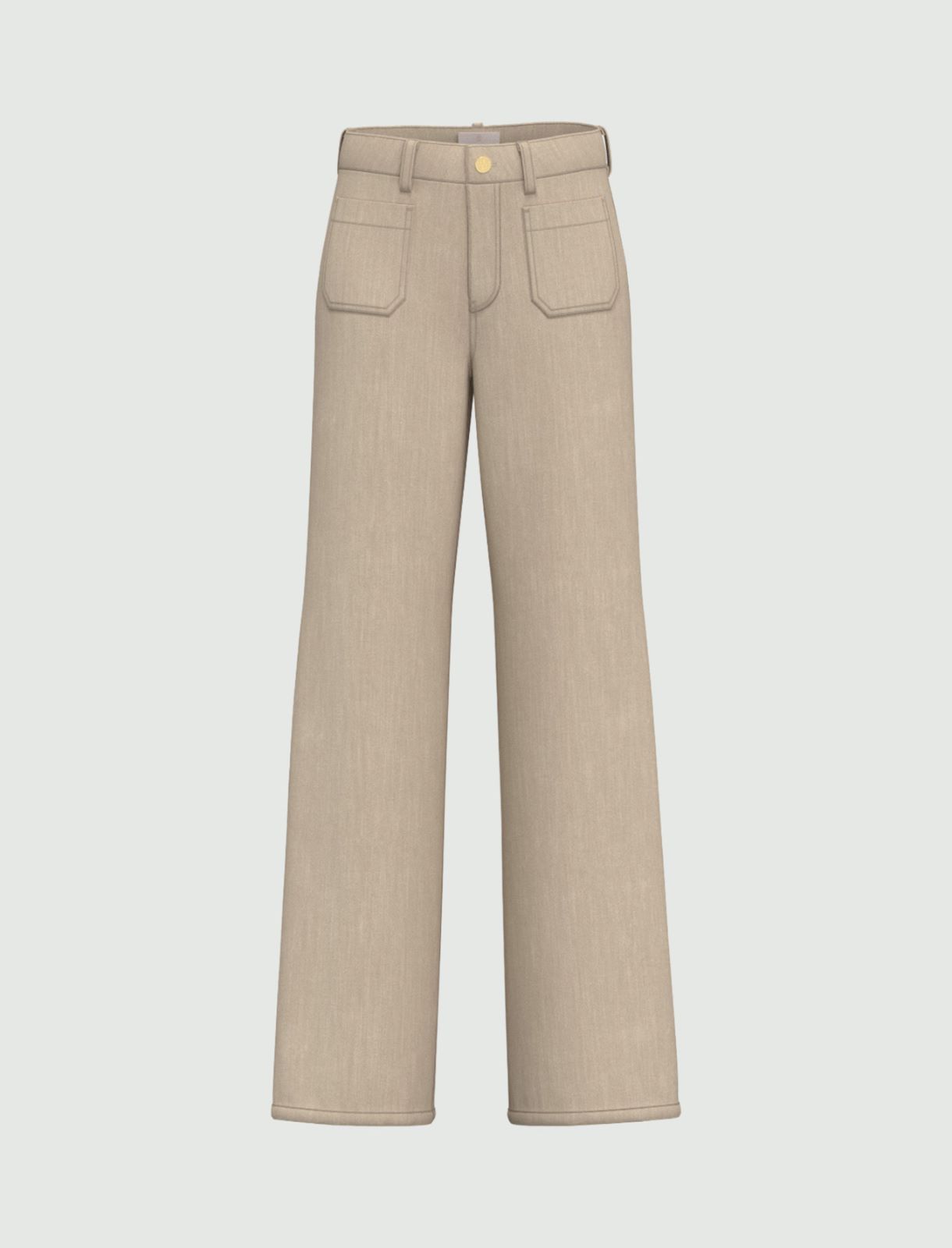 Pantalone ampio - ECRU` - Emme - 6