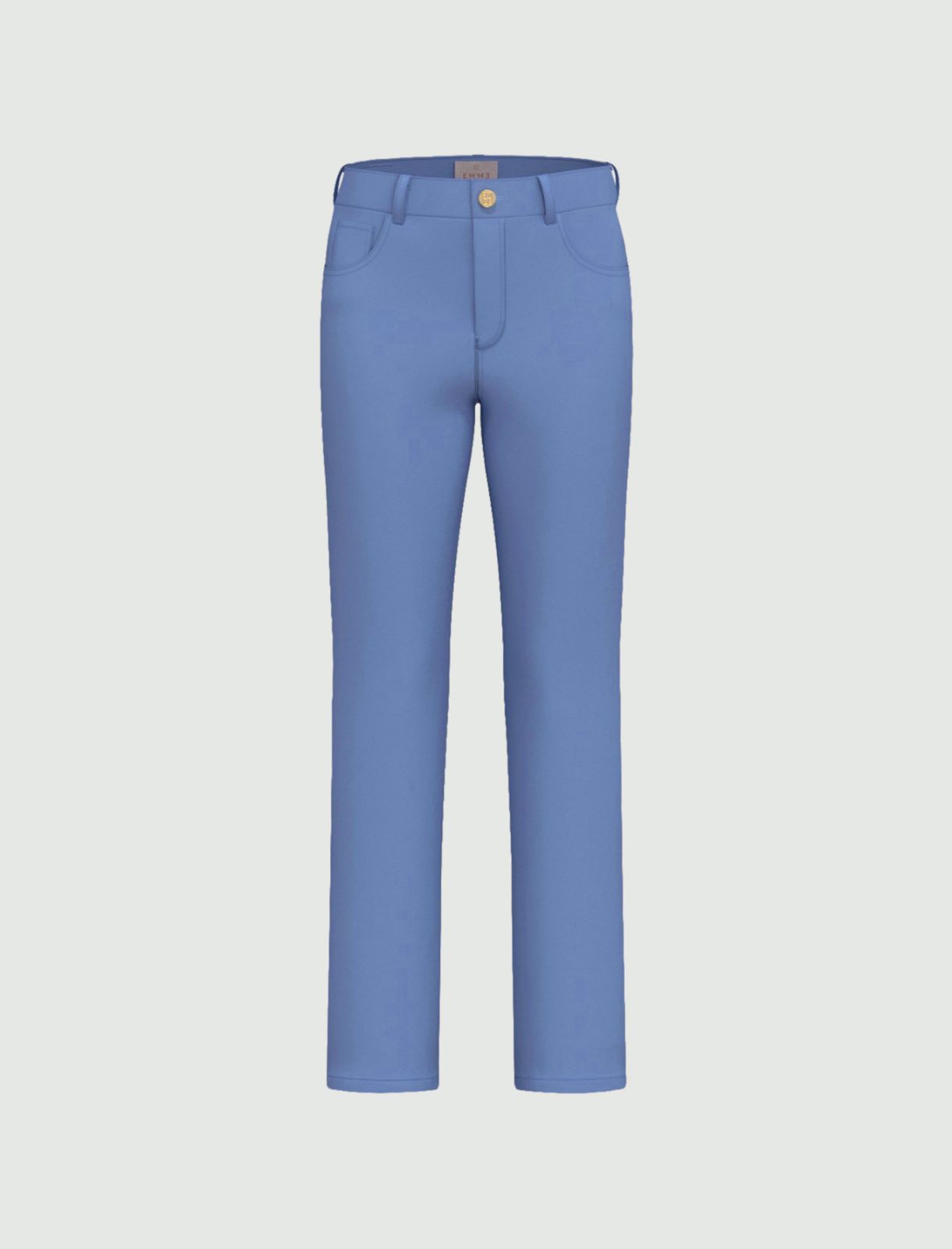 Slim-cut five-pocket trousers - HYDRANGEA - Emme - 6