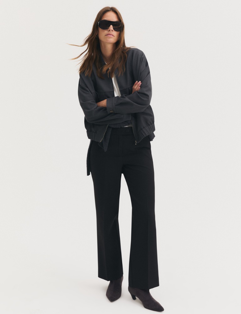 Pantalone dritto stretch - Emme