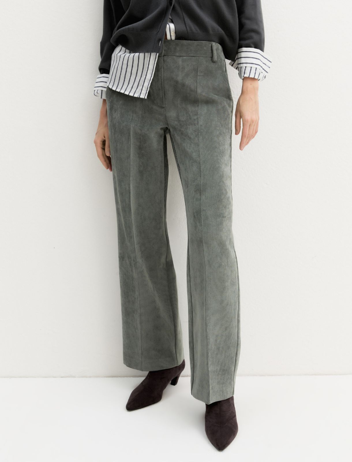 Pantalón de pana elástica - SOTOBOSQUE - Emme - 3