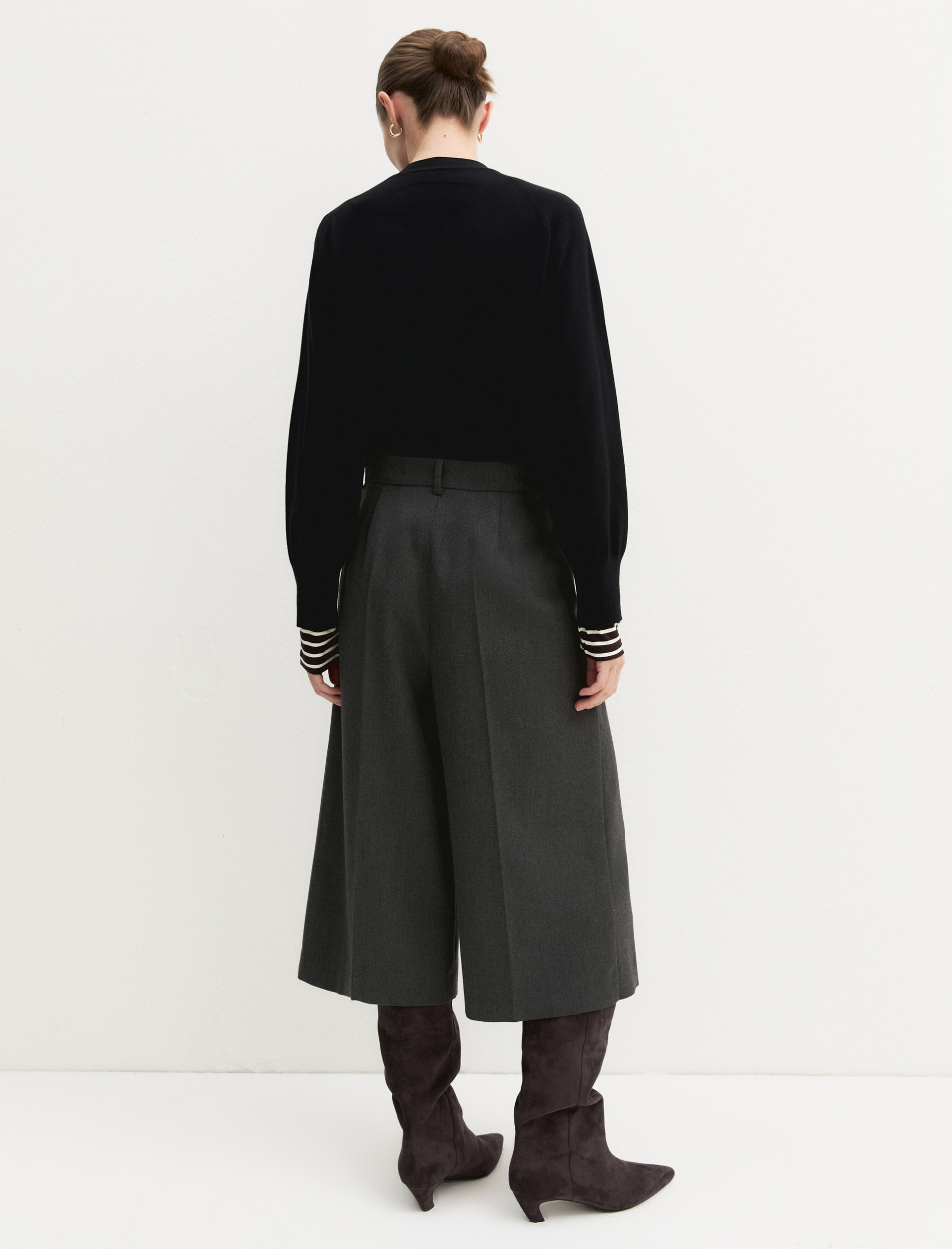 Pantalone corto - GRIGIO SCURO MELANGE - Emme - 2
