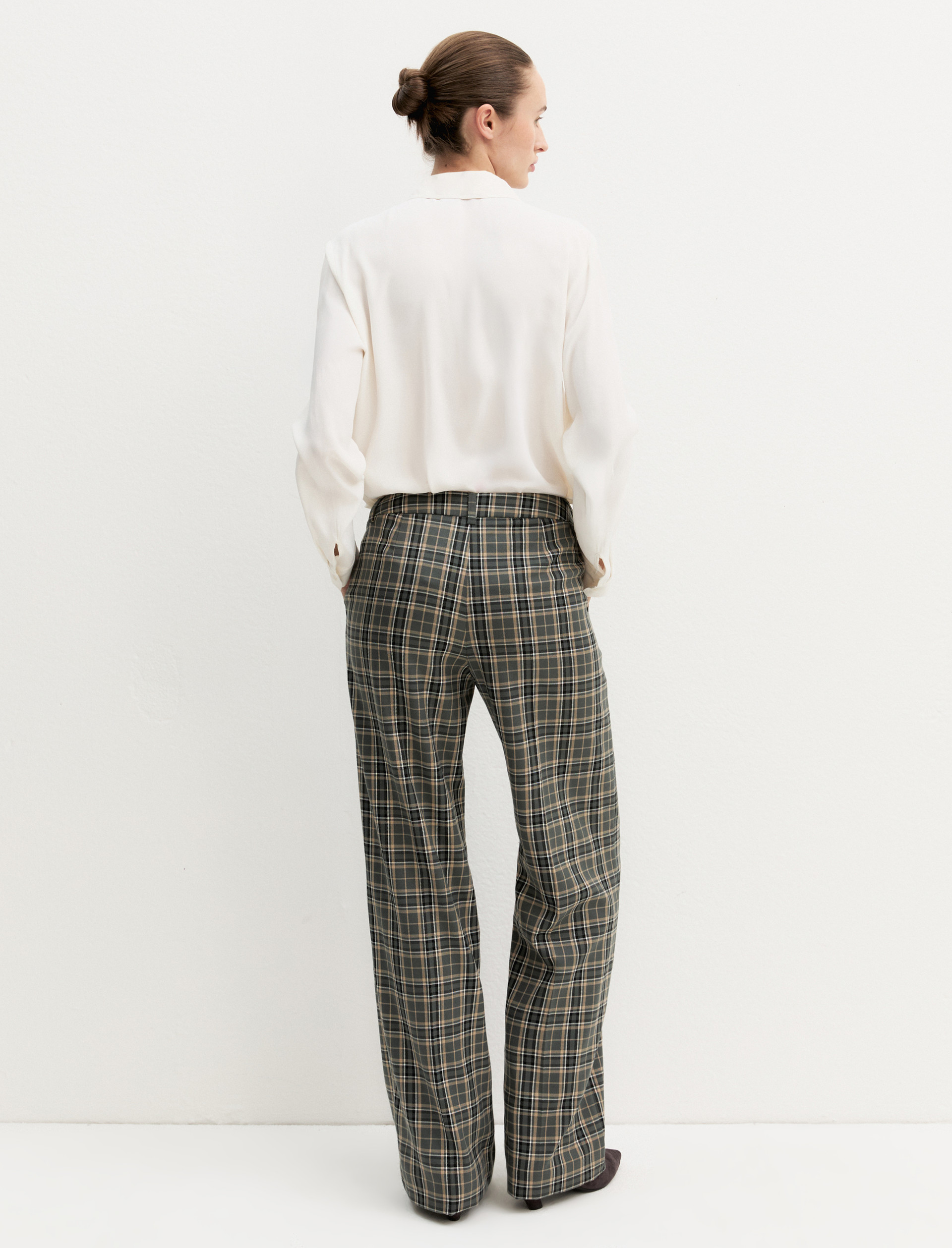 Pantalone in misto viscosa stretch - SOTTOBOSCO - Emme - 2