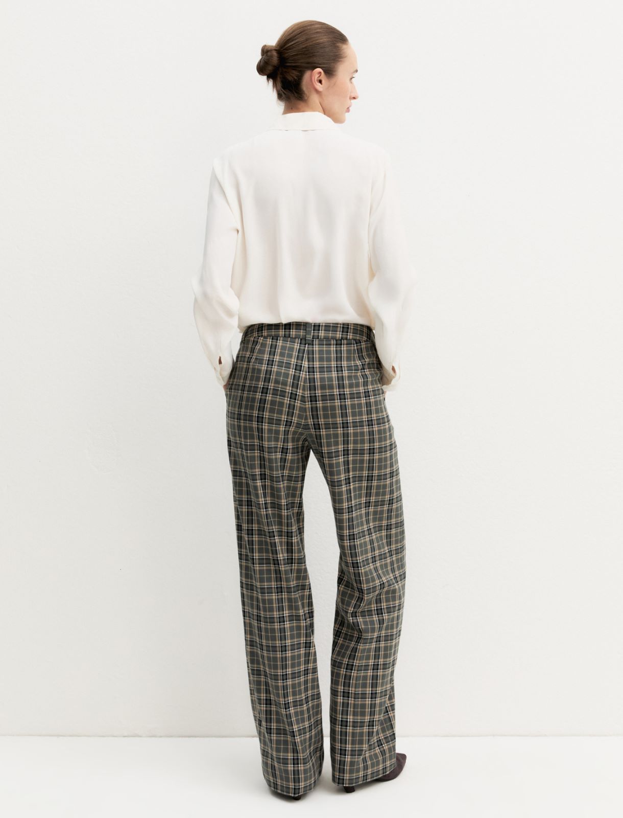 Pantalone in misto viscosa stretch - SOTTOBOSCO - Emme - 2