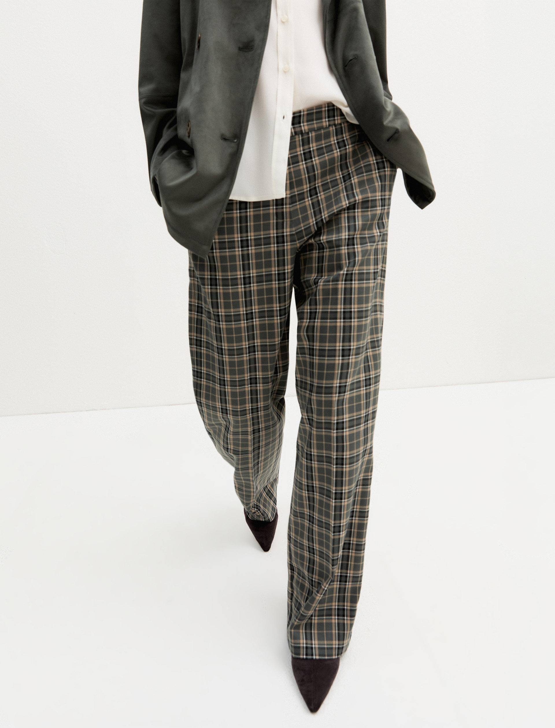 Pantalone in misto viscosa stretch - SOTTOBOSCO - Emme - 3