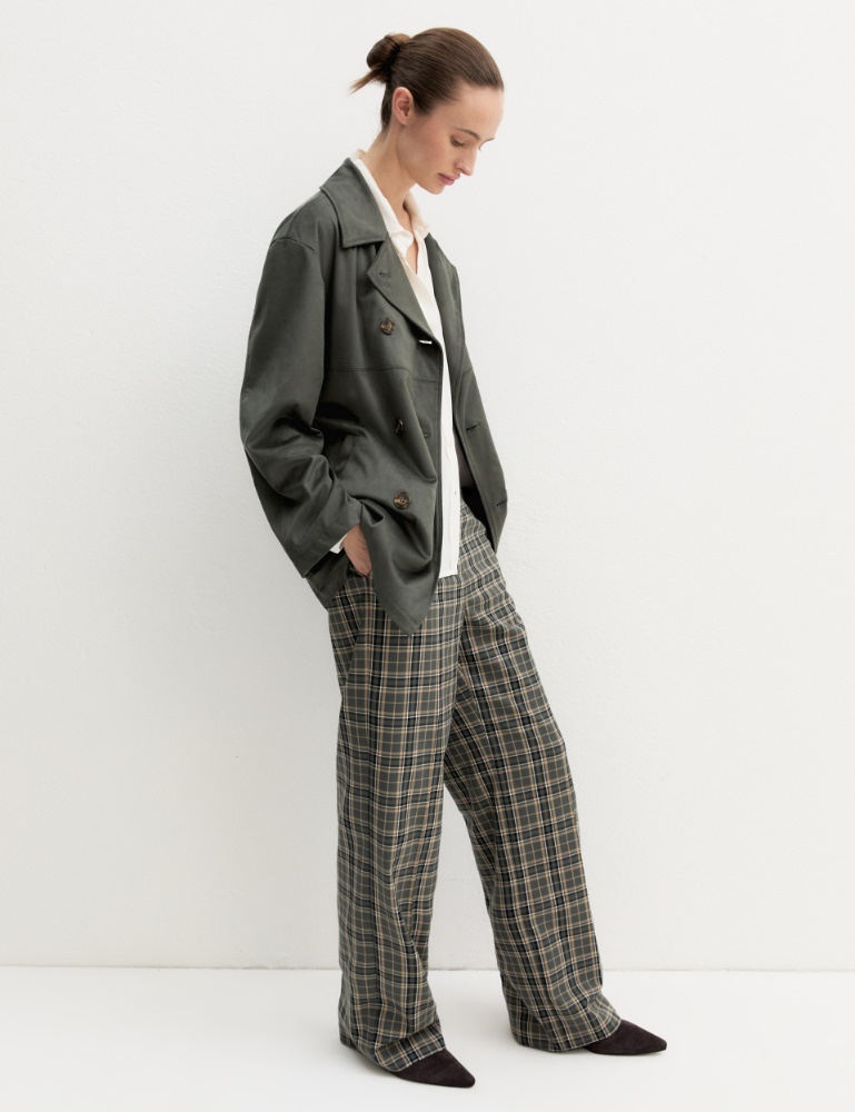 Pantalone in misto viscosa stretch - Emme