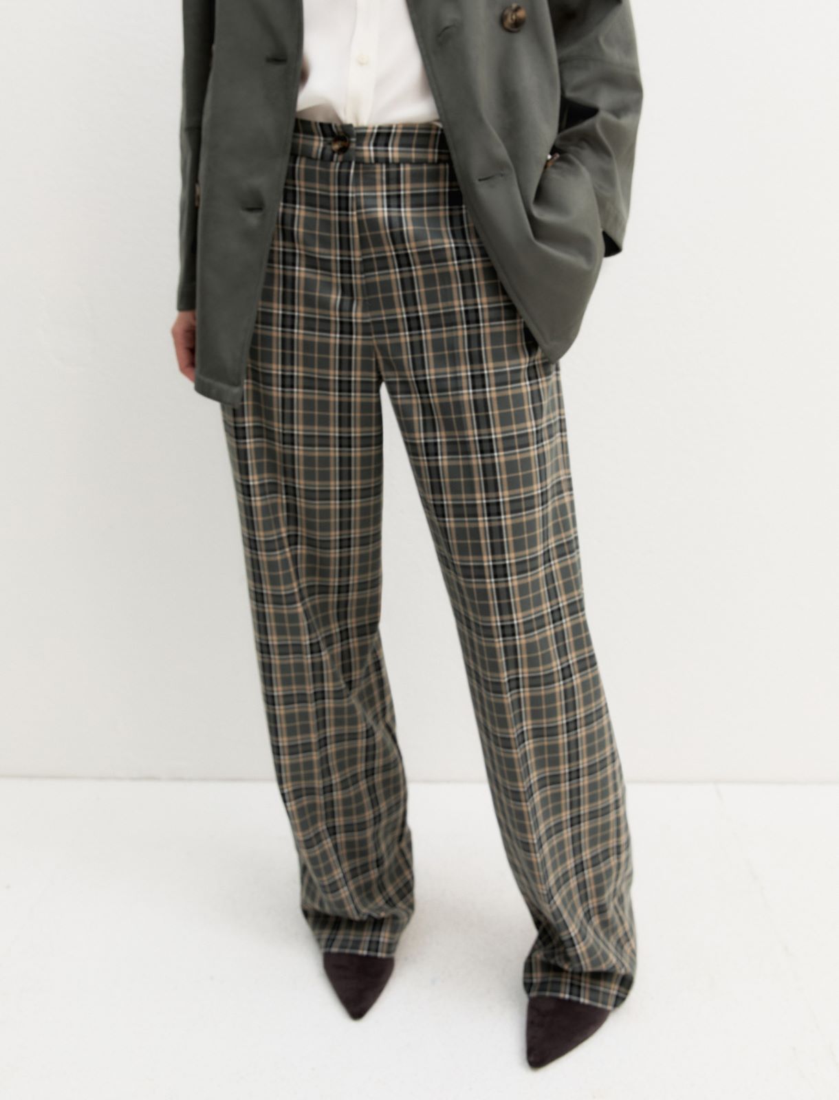 Pantalone in misto viscosa stretch - SOTTOBOSCO - Emme - 5