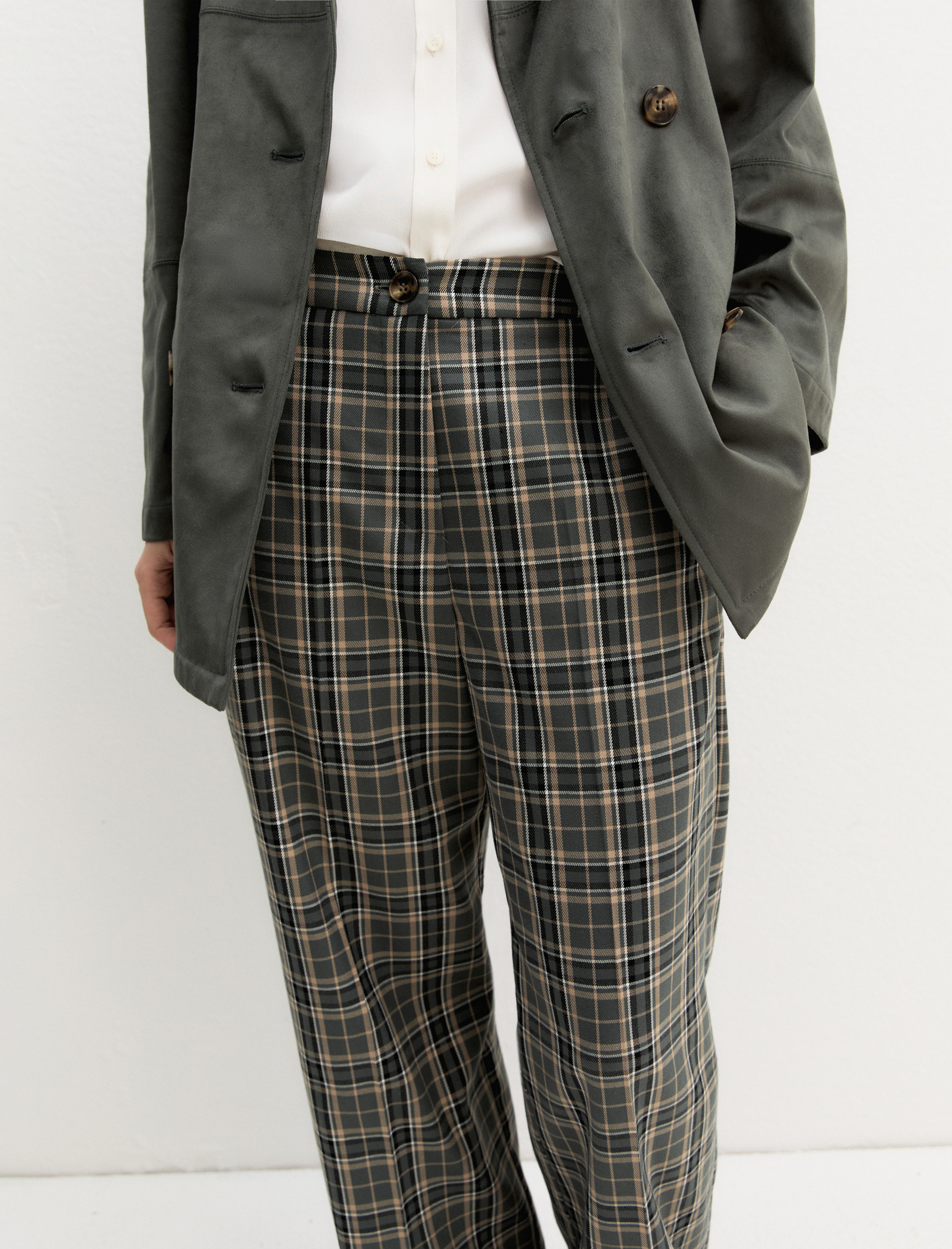 Pantalone in misto viscosa stretch - SOTTOBOSCO - Emme - 7