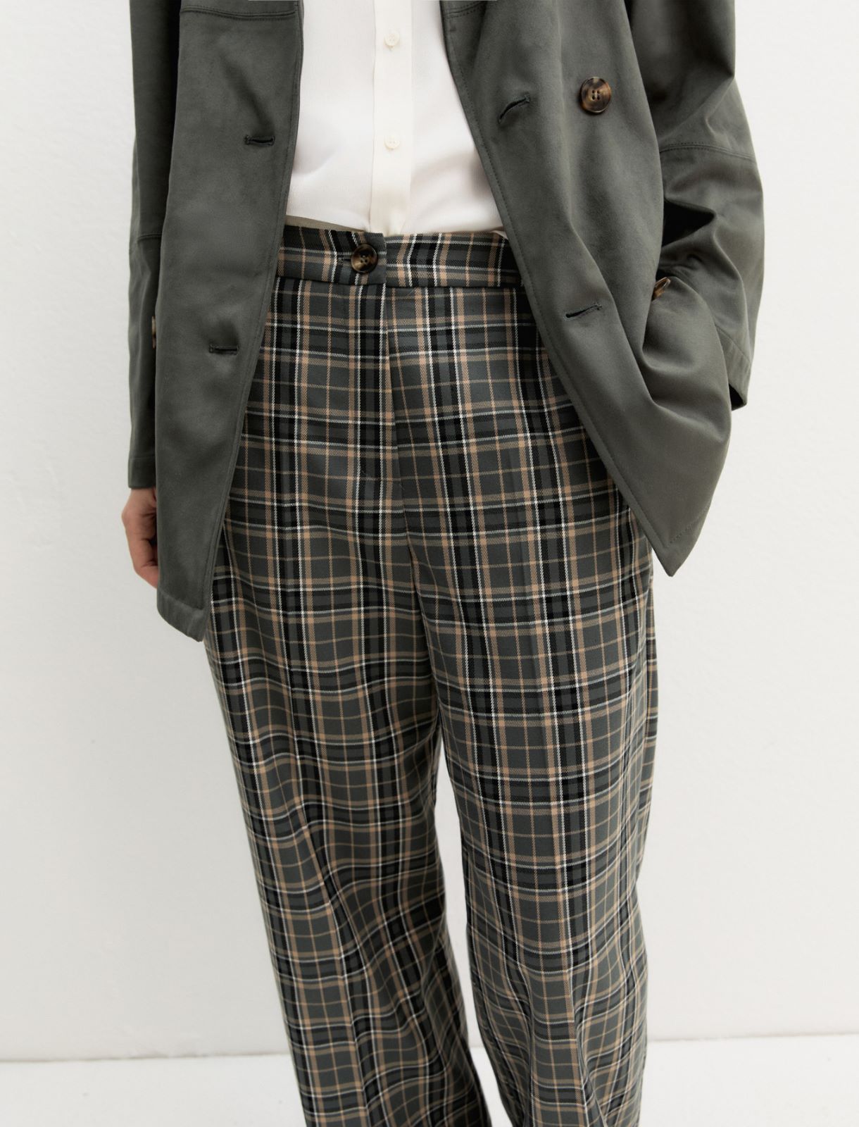 Pantalone in misto viscosa stretch - SOTTOBOSCO - Emme - 7