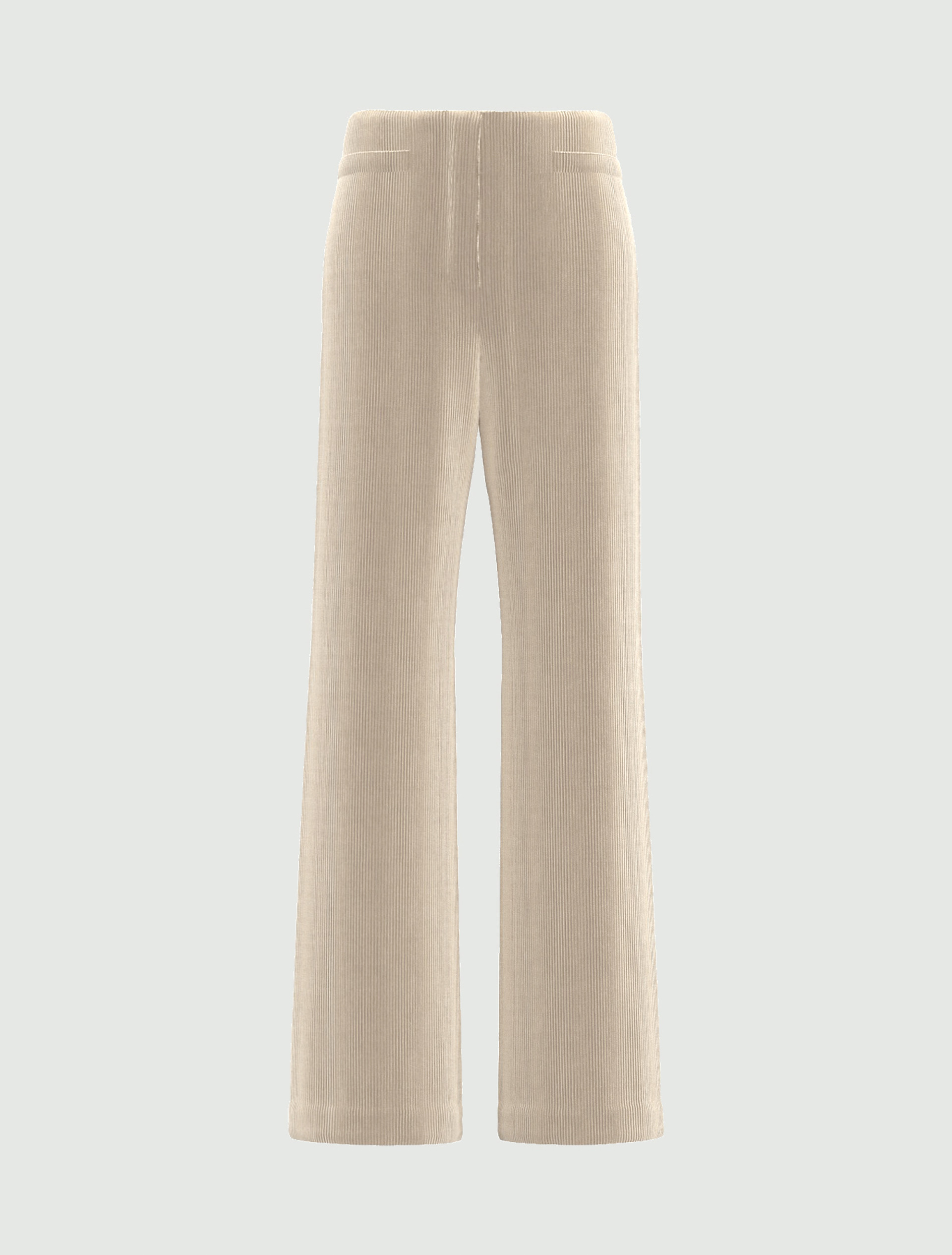 Stretch corduroy trousers - CREAM - Emme - 6