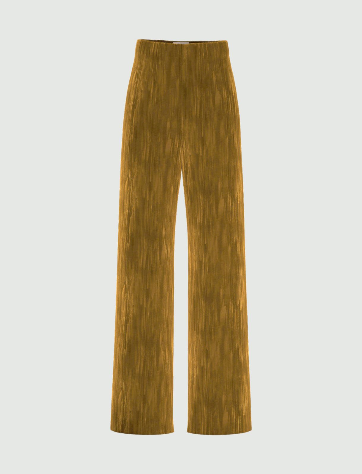 Crackle velvet trousers - OCHRE - Emme - 6