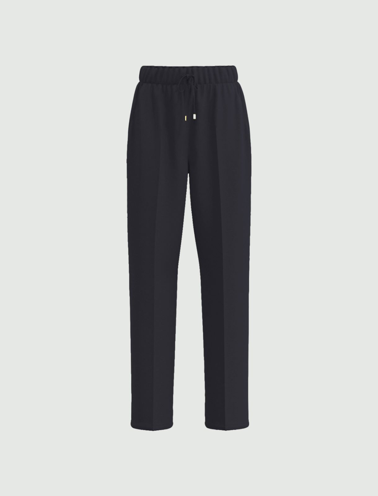 Stretch gabardine joggers - NAVY - Emme - 6