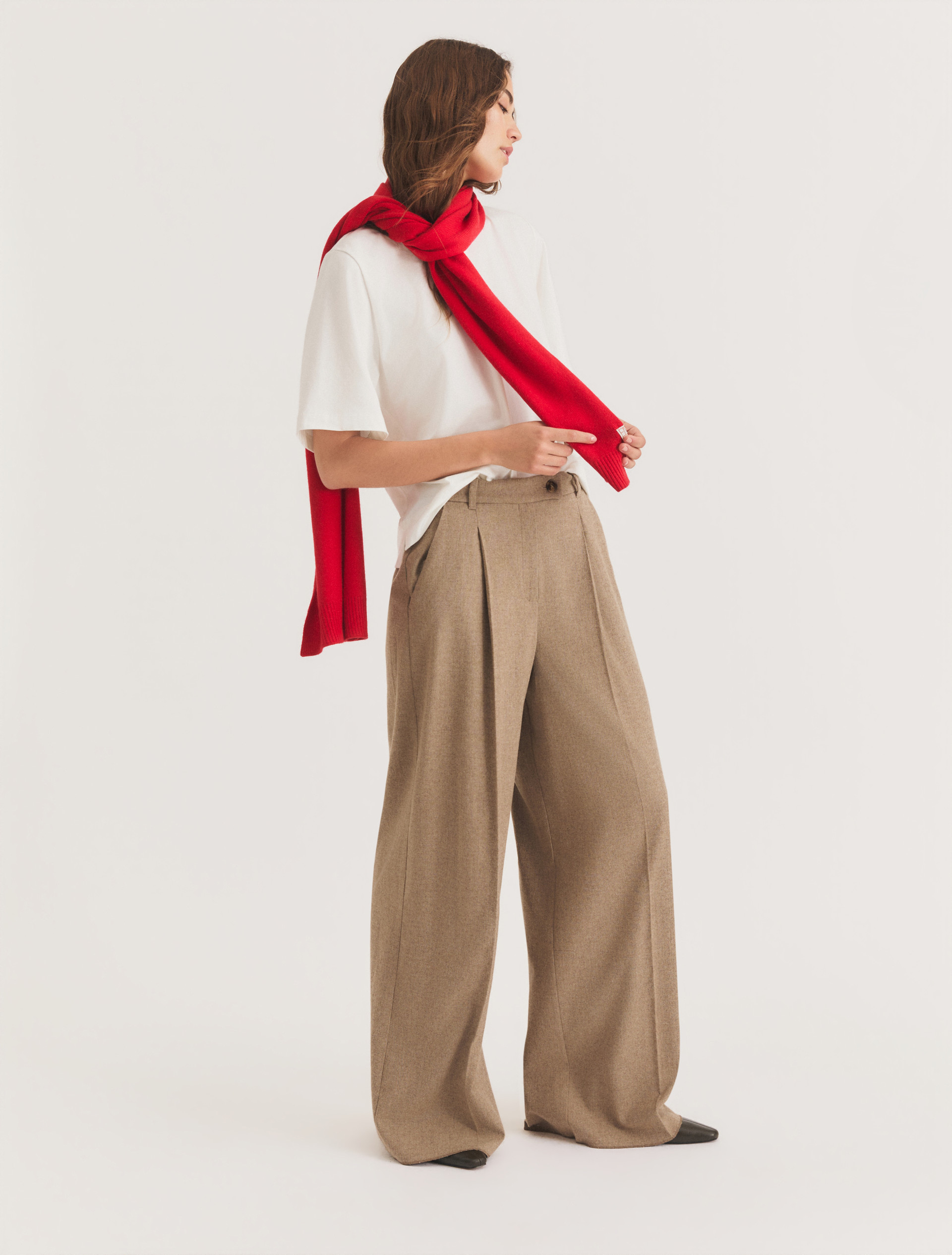 Pantalone wide leg - SABBIA - Emme - 3