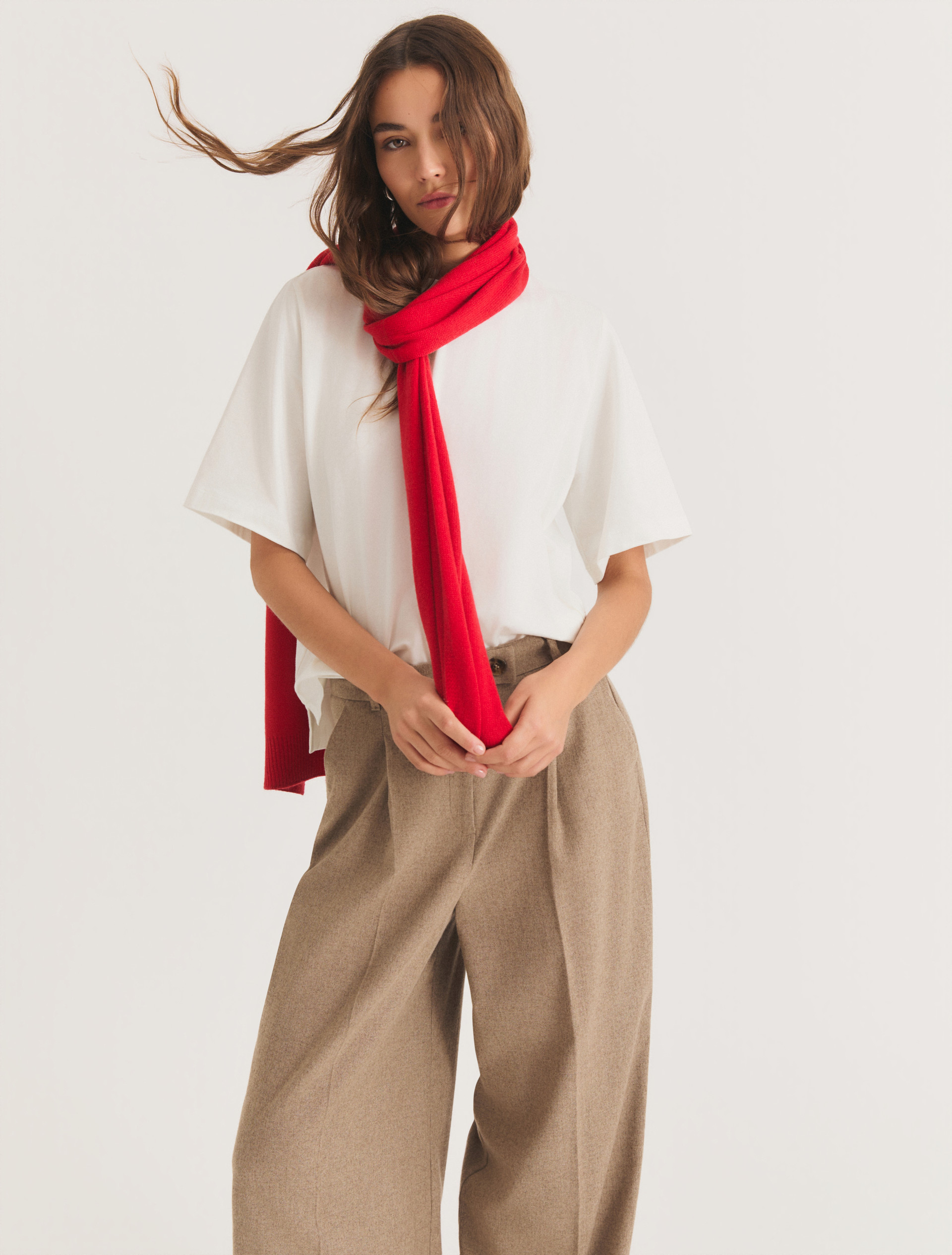 Pantalone wide leg - SABBIA - Emme - 7