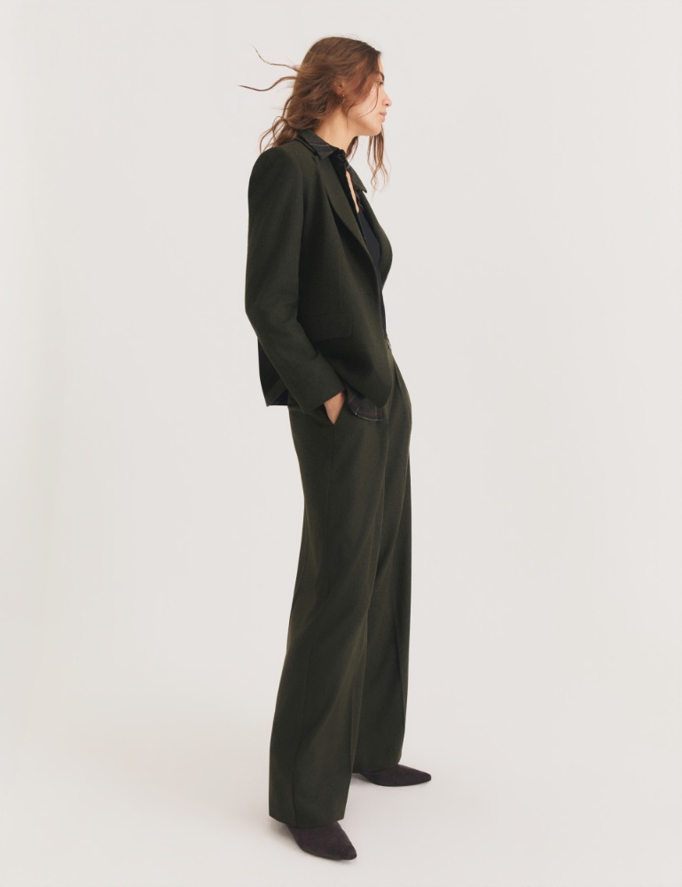 Pantalone wide leg - OLIVA