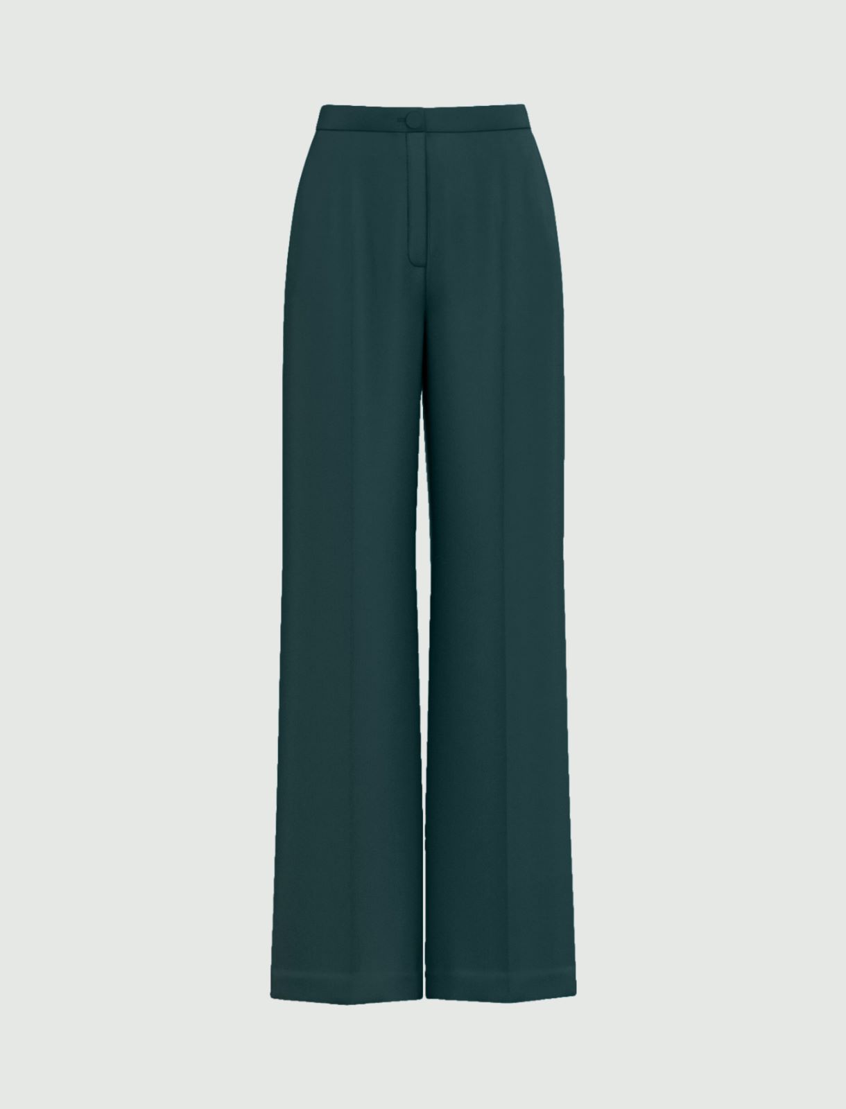 Matte satin trousers - GREEN - Emme - 4