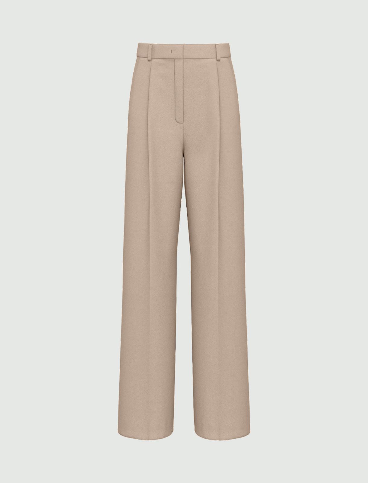 Stretch flannel trousers - SAND - Emme - 6