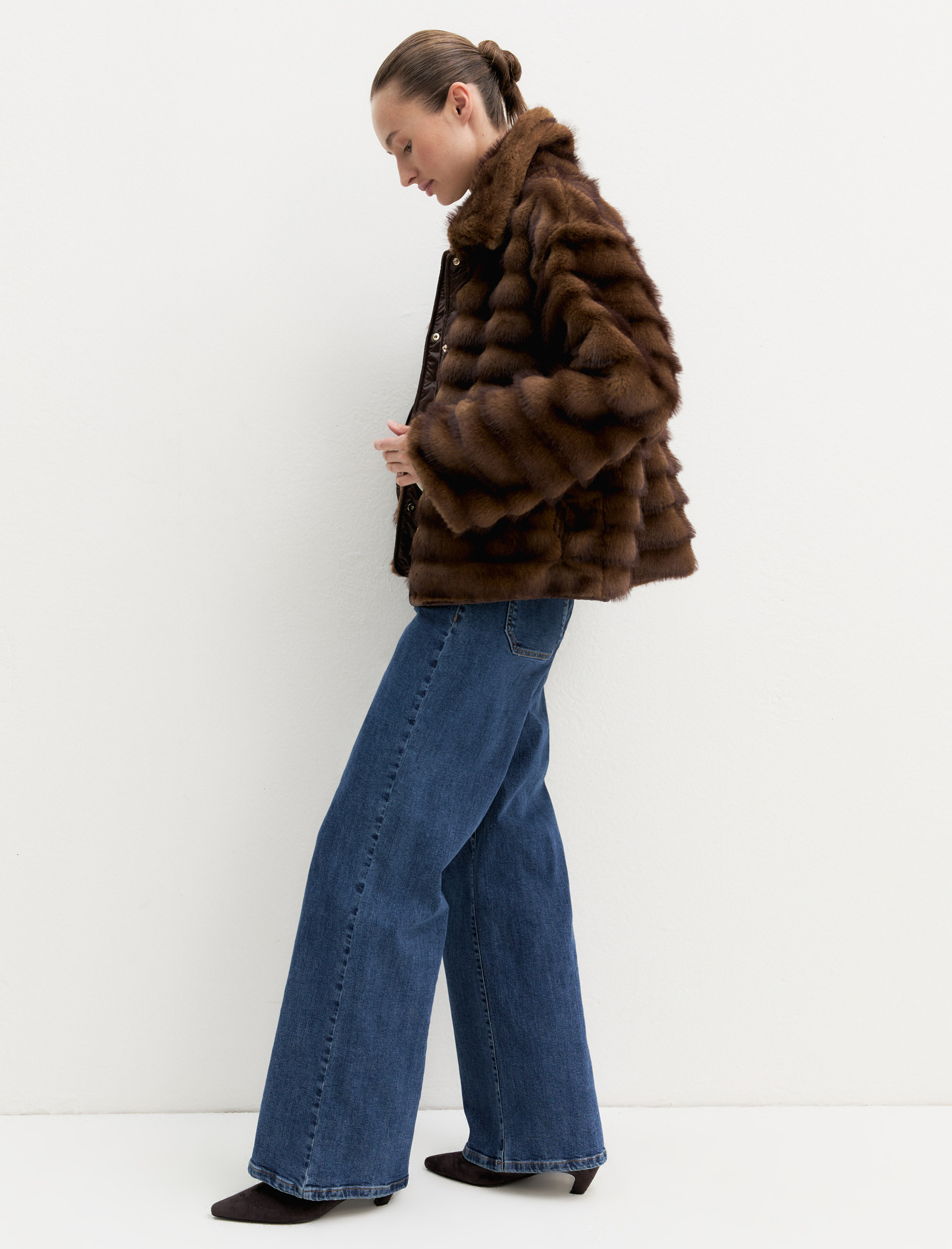 Wide flare jeans - ELECTRIC BLUE - Emme - 4