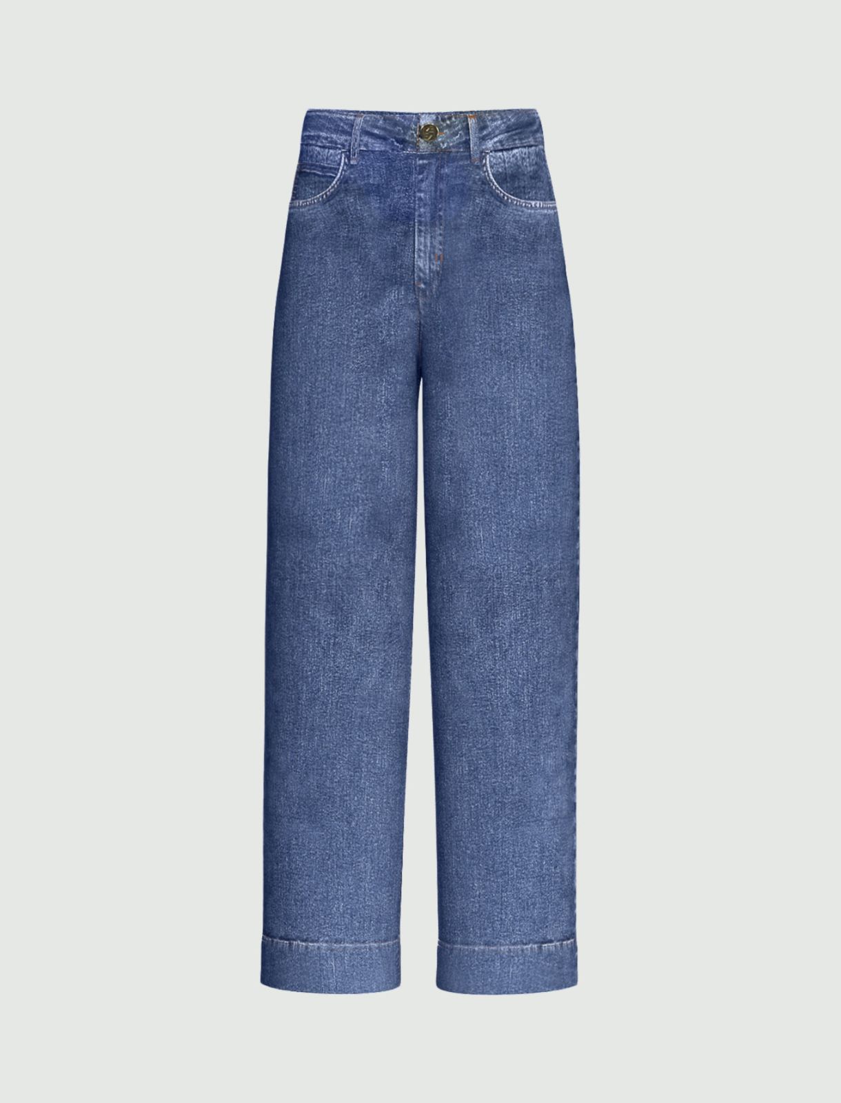 Wide-leg jeans - DEEP BLUE - Emme - 6