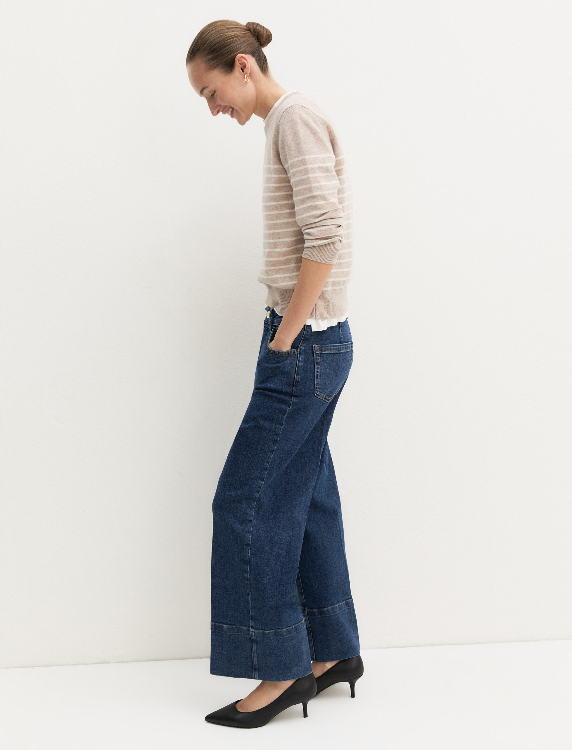 Jeans cropped - AZUL - Emme - 3