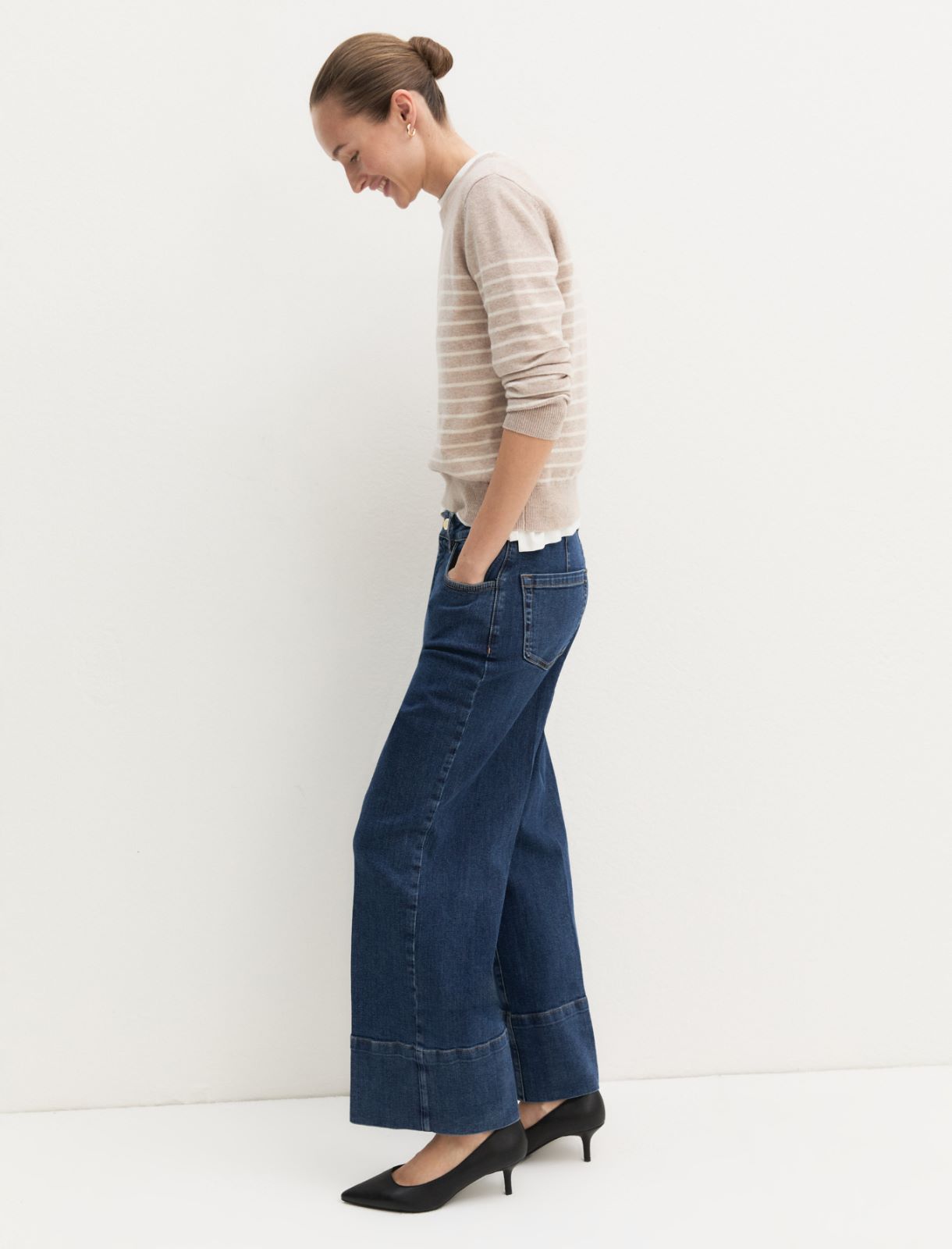 Jeans cropped - AZUL - Emme - 3