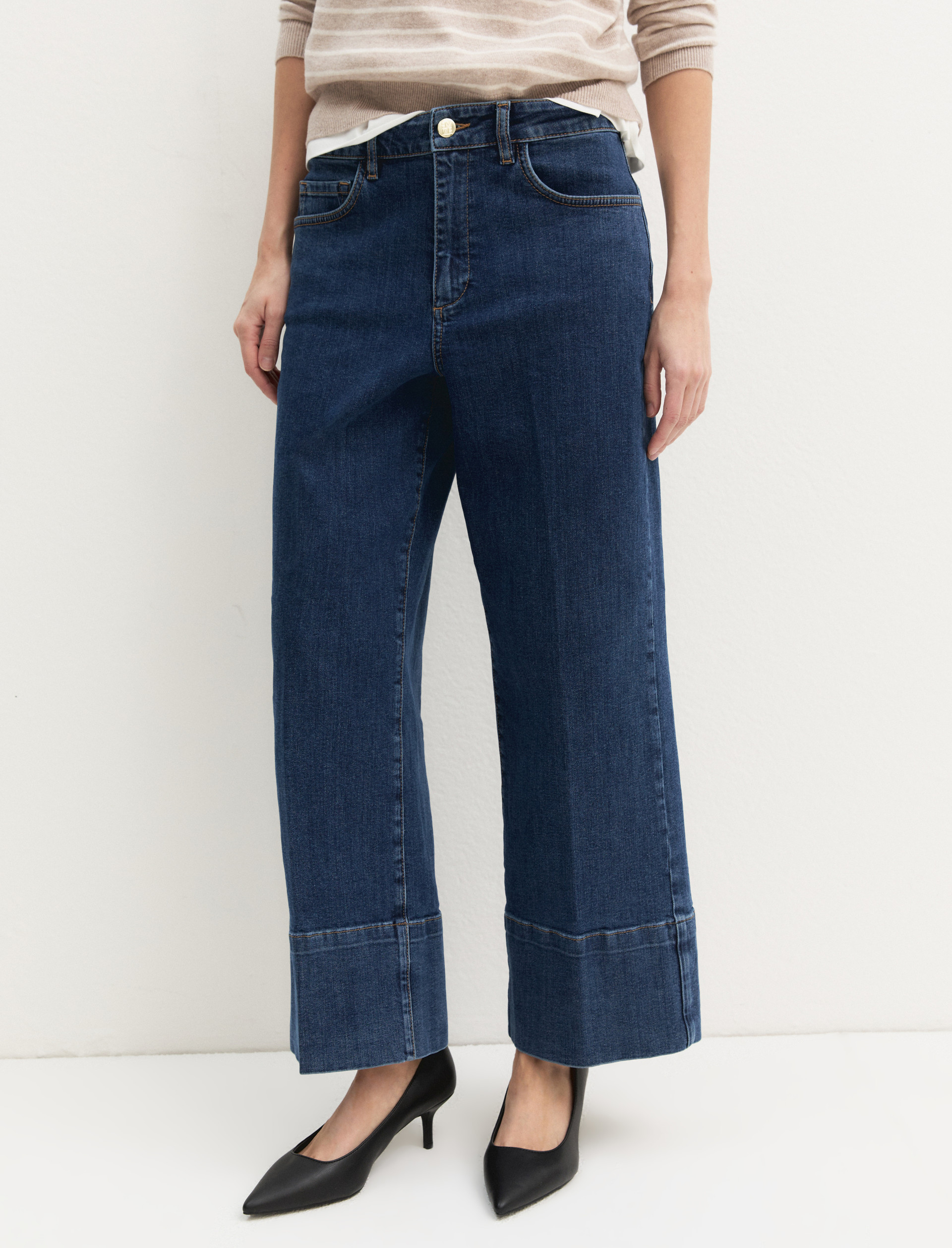 Jeans cropped - AZUL - Emme - 5