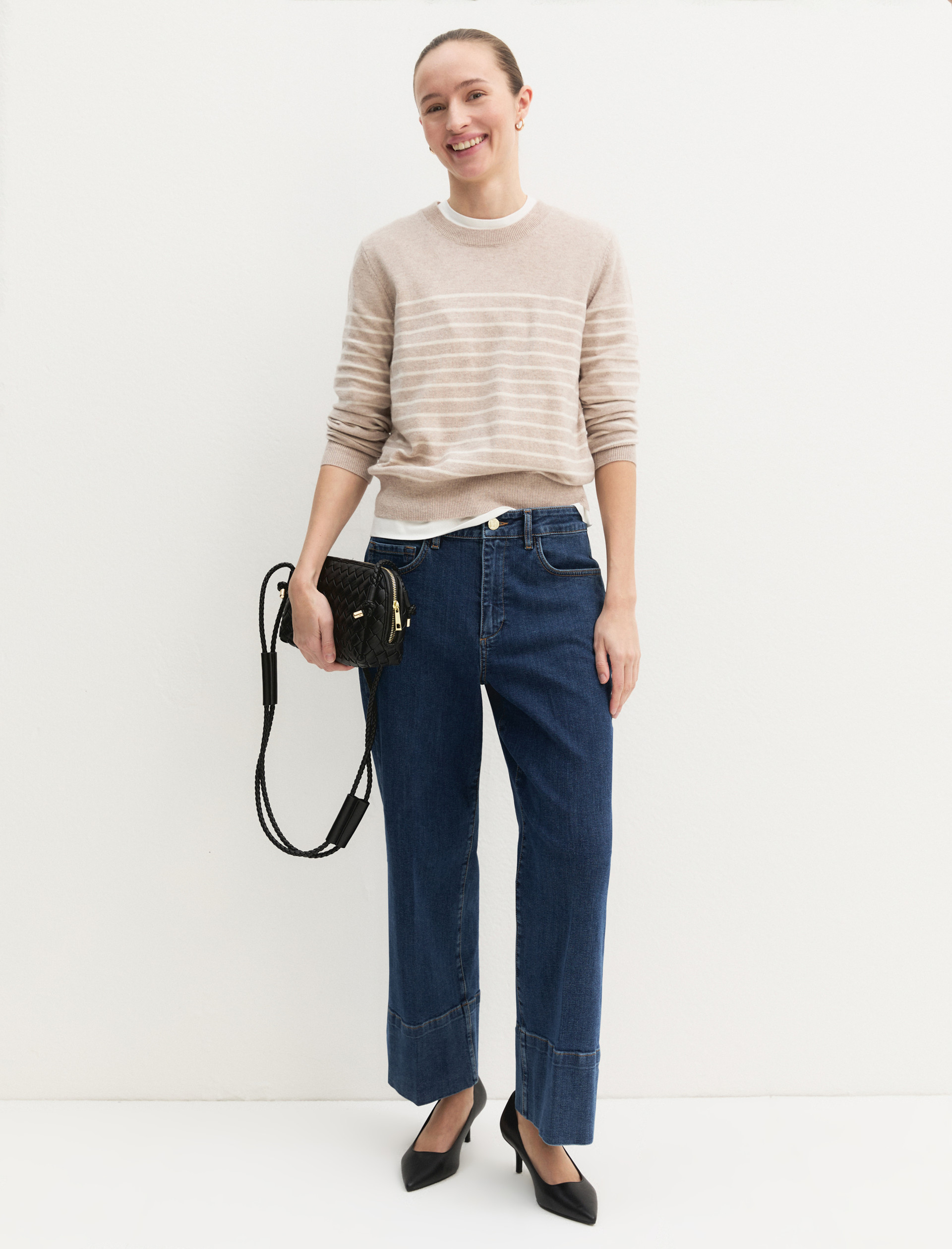 Jeans cropped - AZUL - Emme - 1