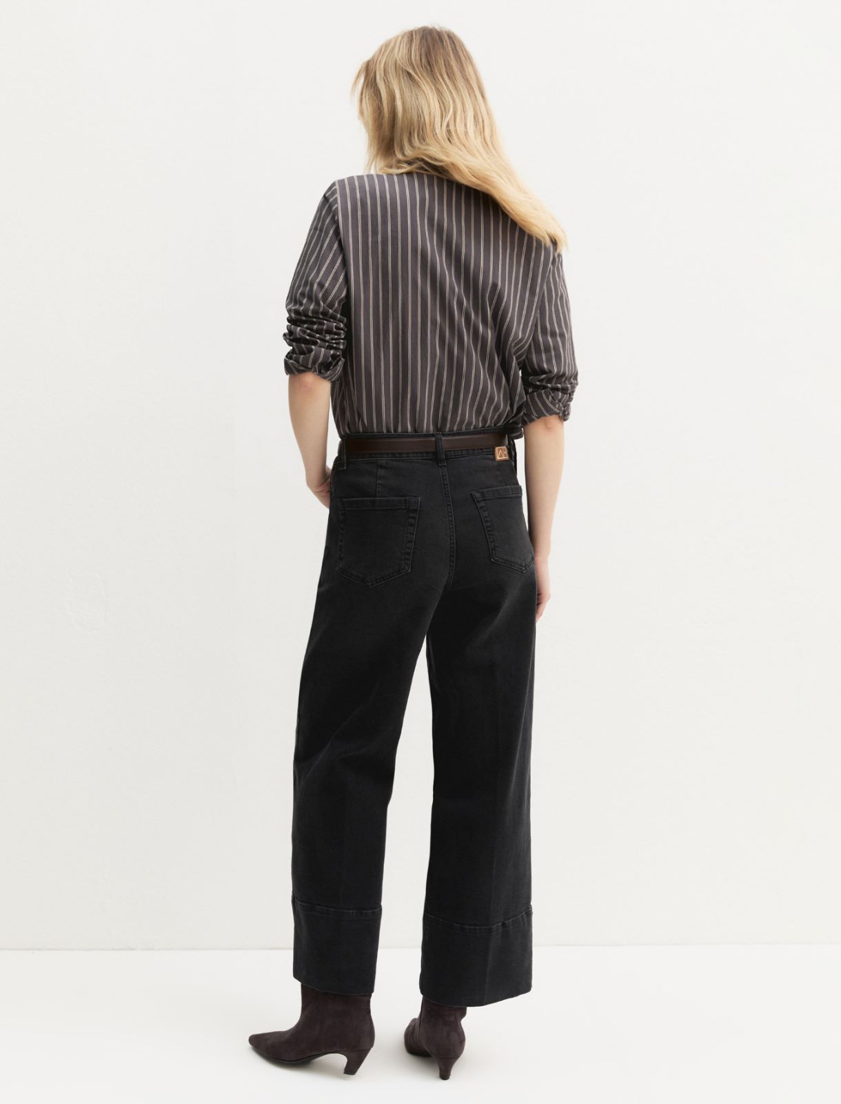 Cropped jeans - BLACK - Emme - 3
