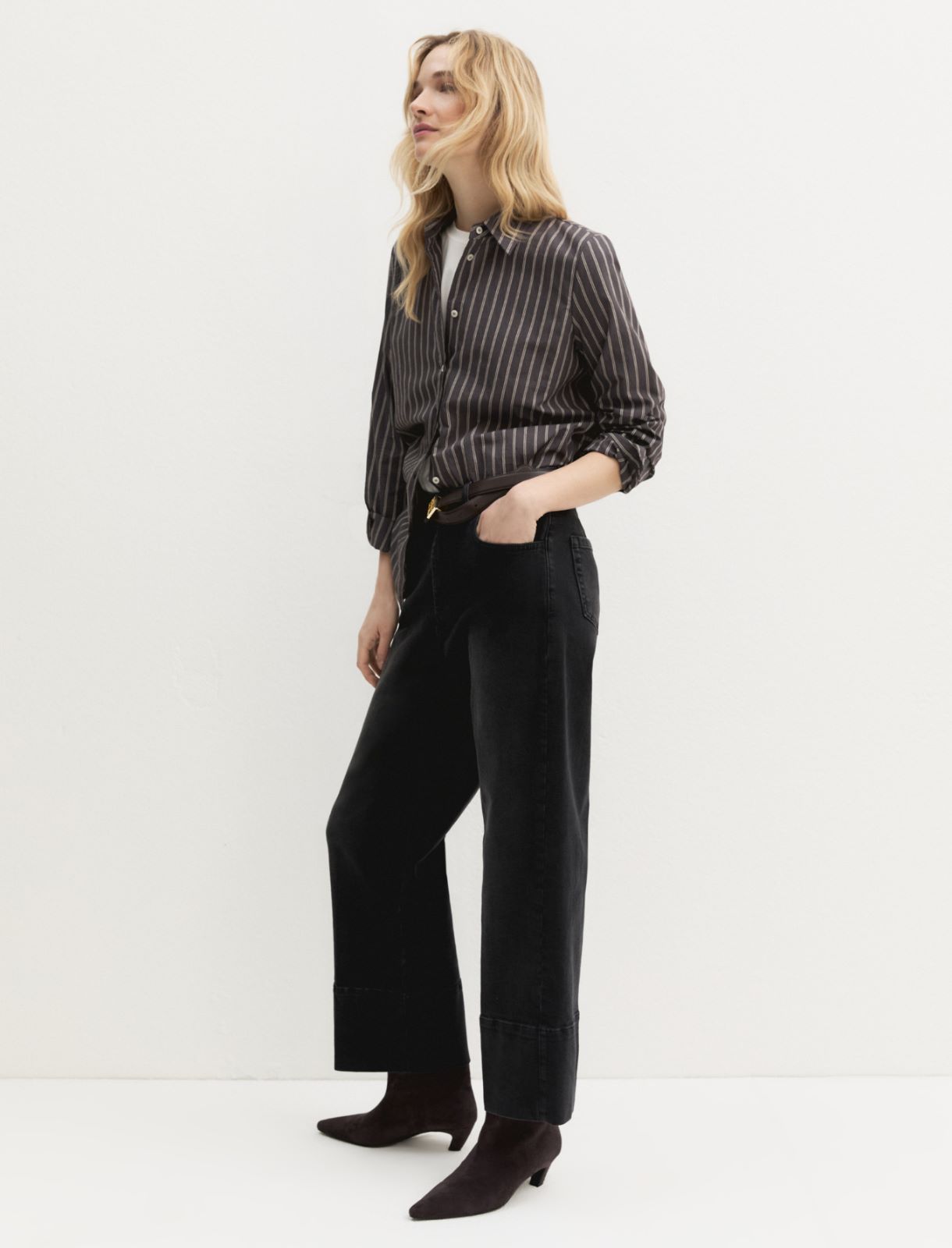 Cropped jeans - BLACK - Emme - 5