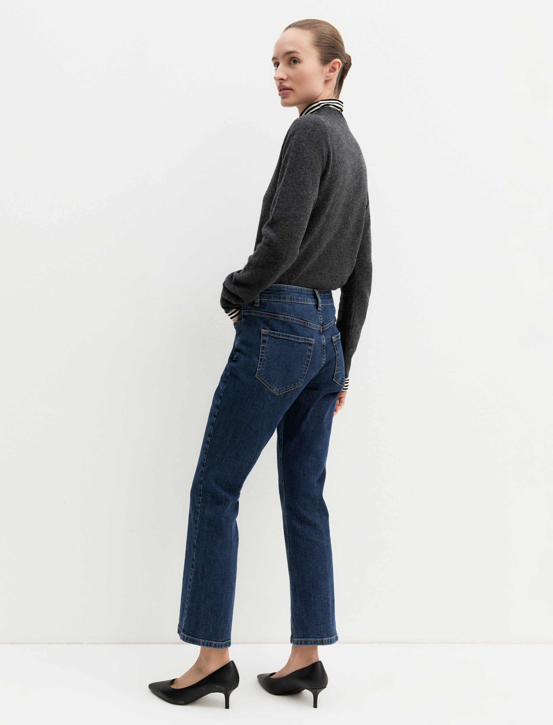 Jeans slim flare - AZUL - Emme - 2