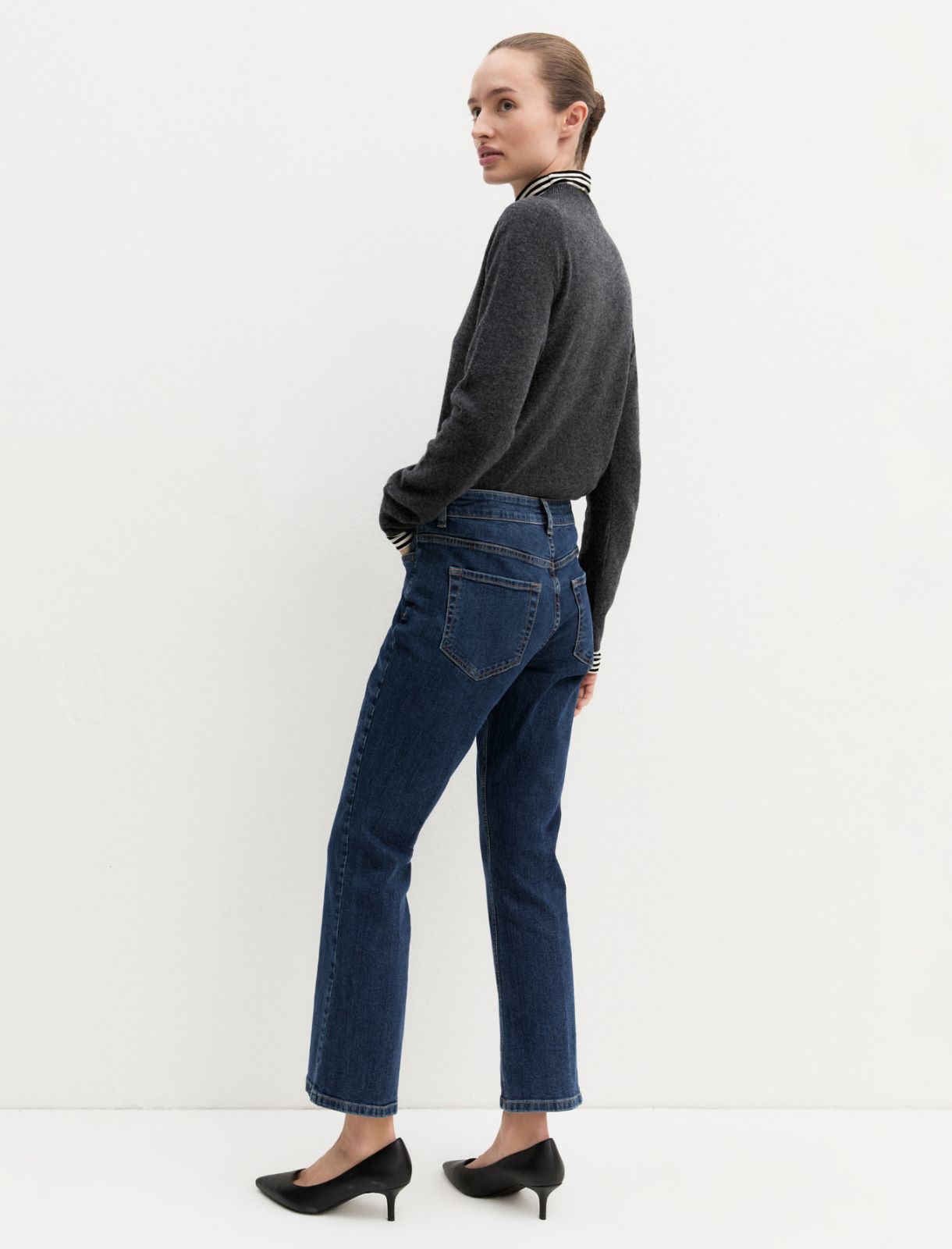 Jeans slim flare - AZUL - Emme - 2