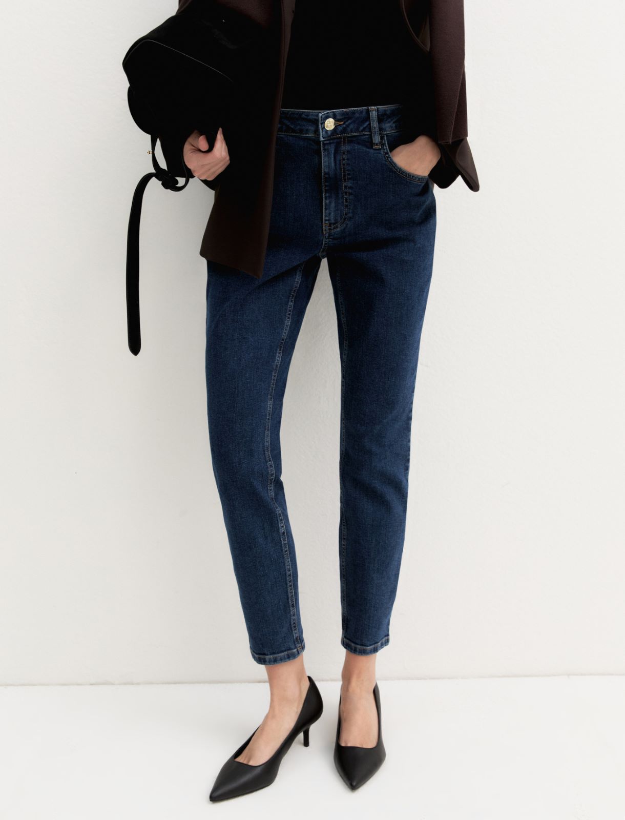 Skinny jeans - NAVY - Emme - 7