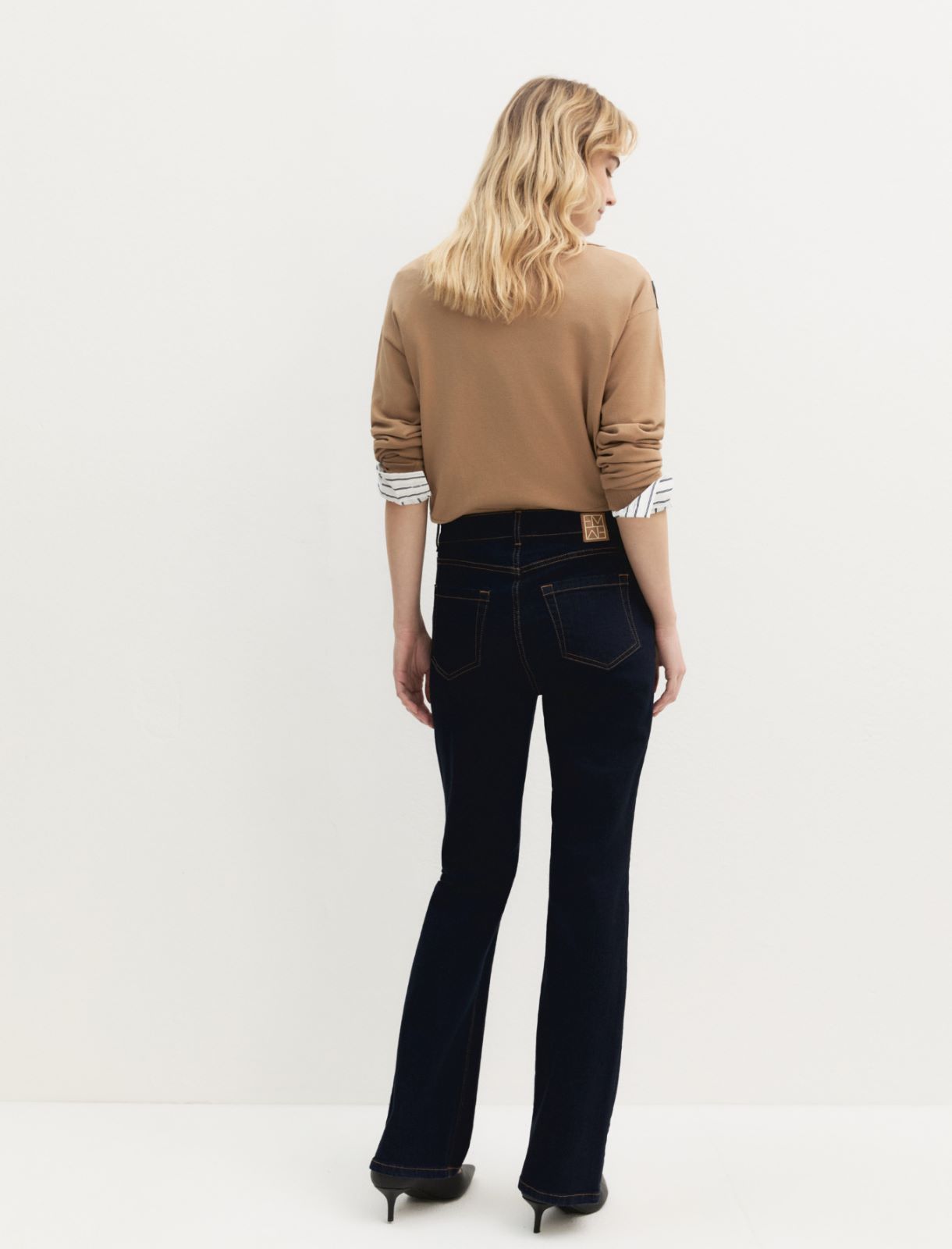 Jeans bootcut - BLU NOTTE - Emme - 3