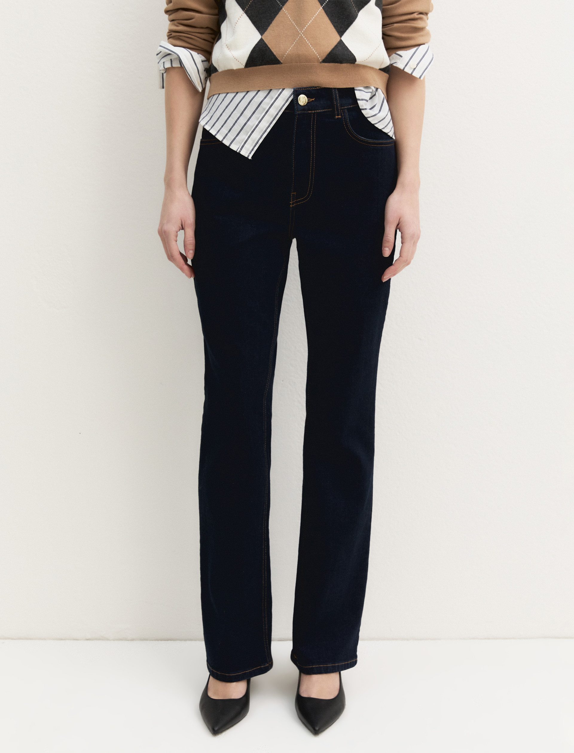 Jeans bootcut - BLU NOTTE - Emme - 5