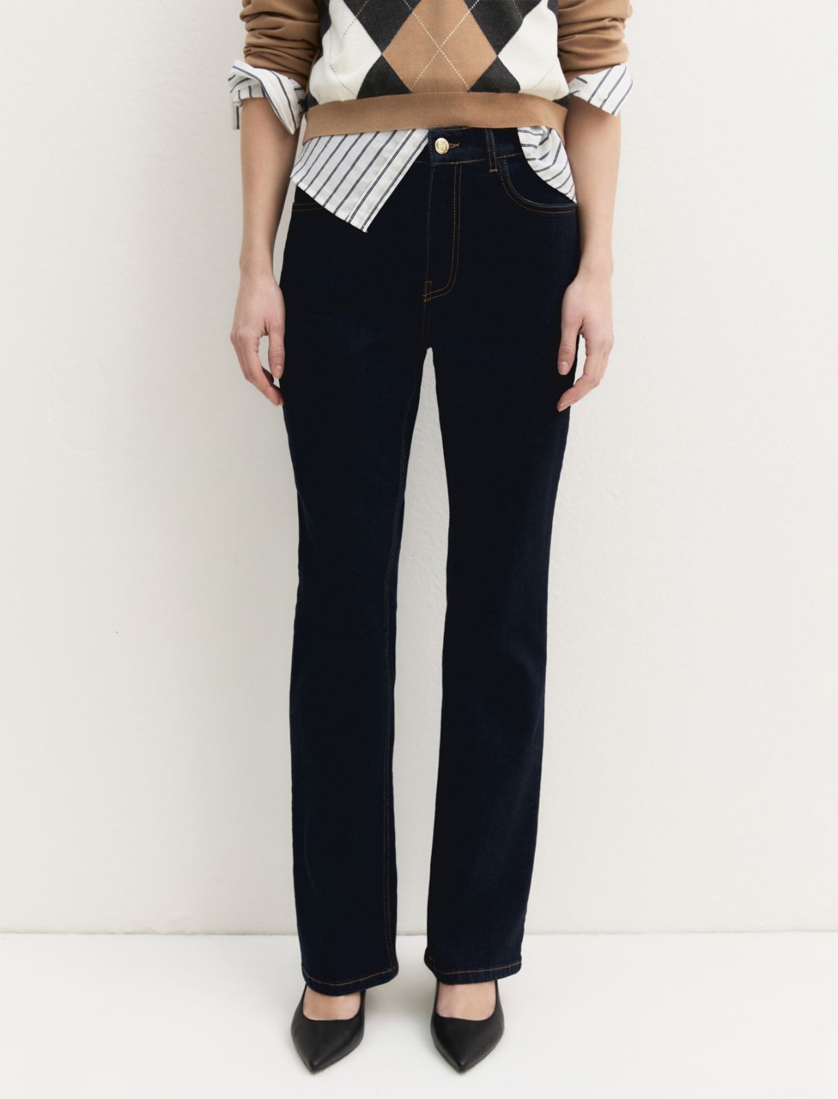 Jeans bootcut - BLU NOTTE - Emme - 5
