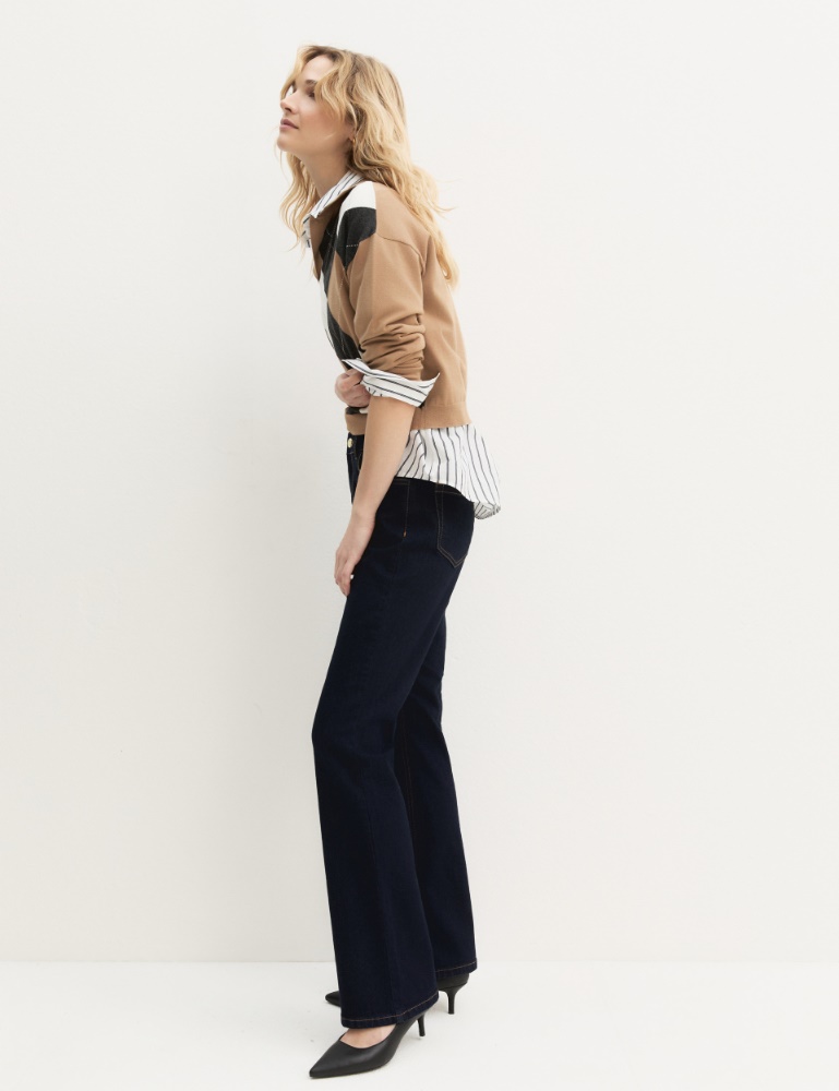 Jeans bootcut - BLU NOTTE