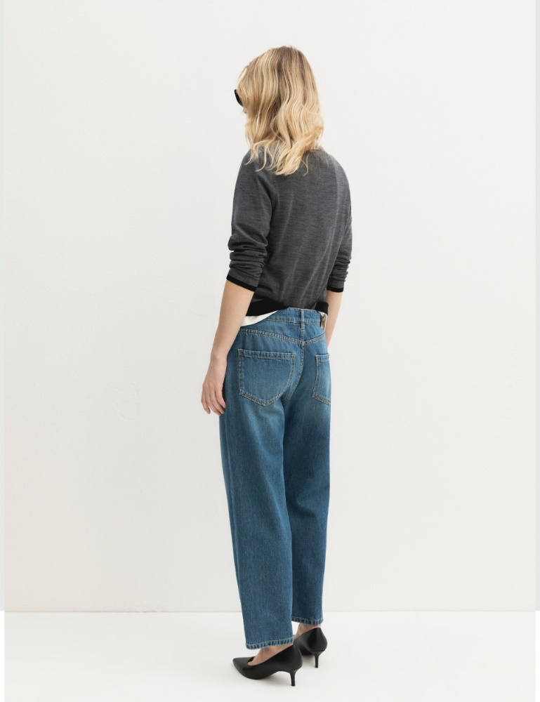 Jeans ajustados de puro algodón - Emme - 3