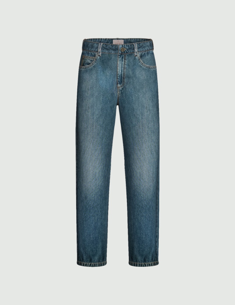 Jeans ajustados de puro algodón - Emme - 4