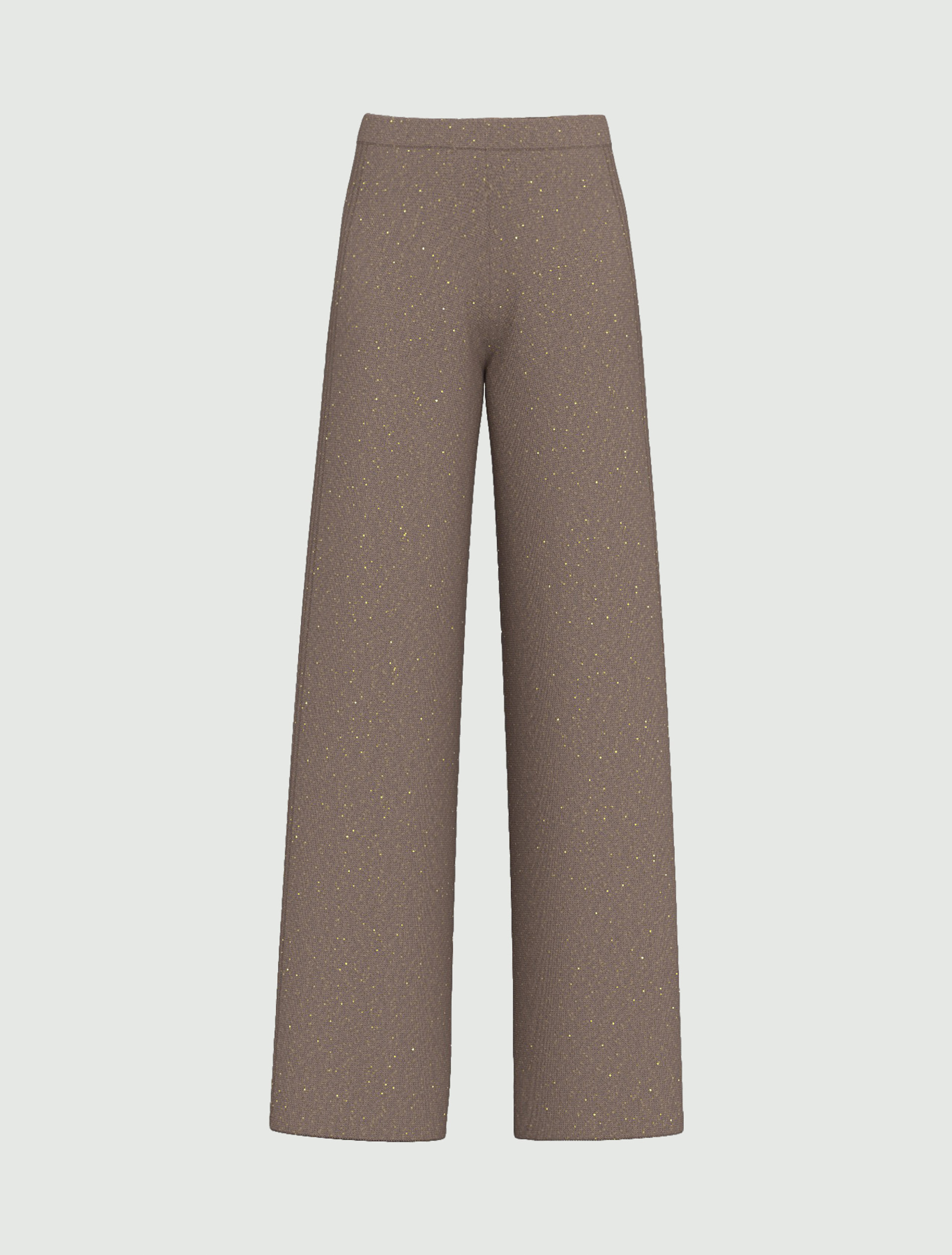Sequinned knit trousers - TURTLEDOVE - Emme - 6