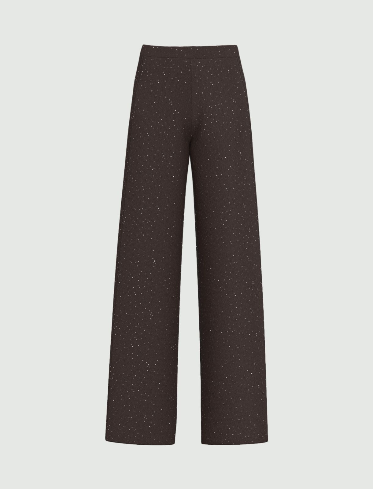 Pantalone in maglia con paillette - TESTA DI MORO - Emme - 6