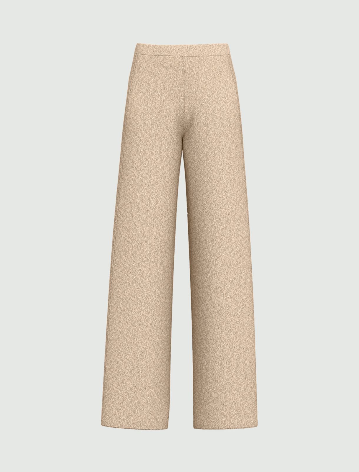 Pantalone in maglia con paillette - SABBIA - Emme - 6