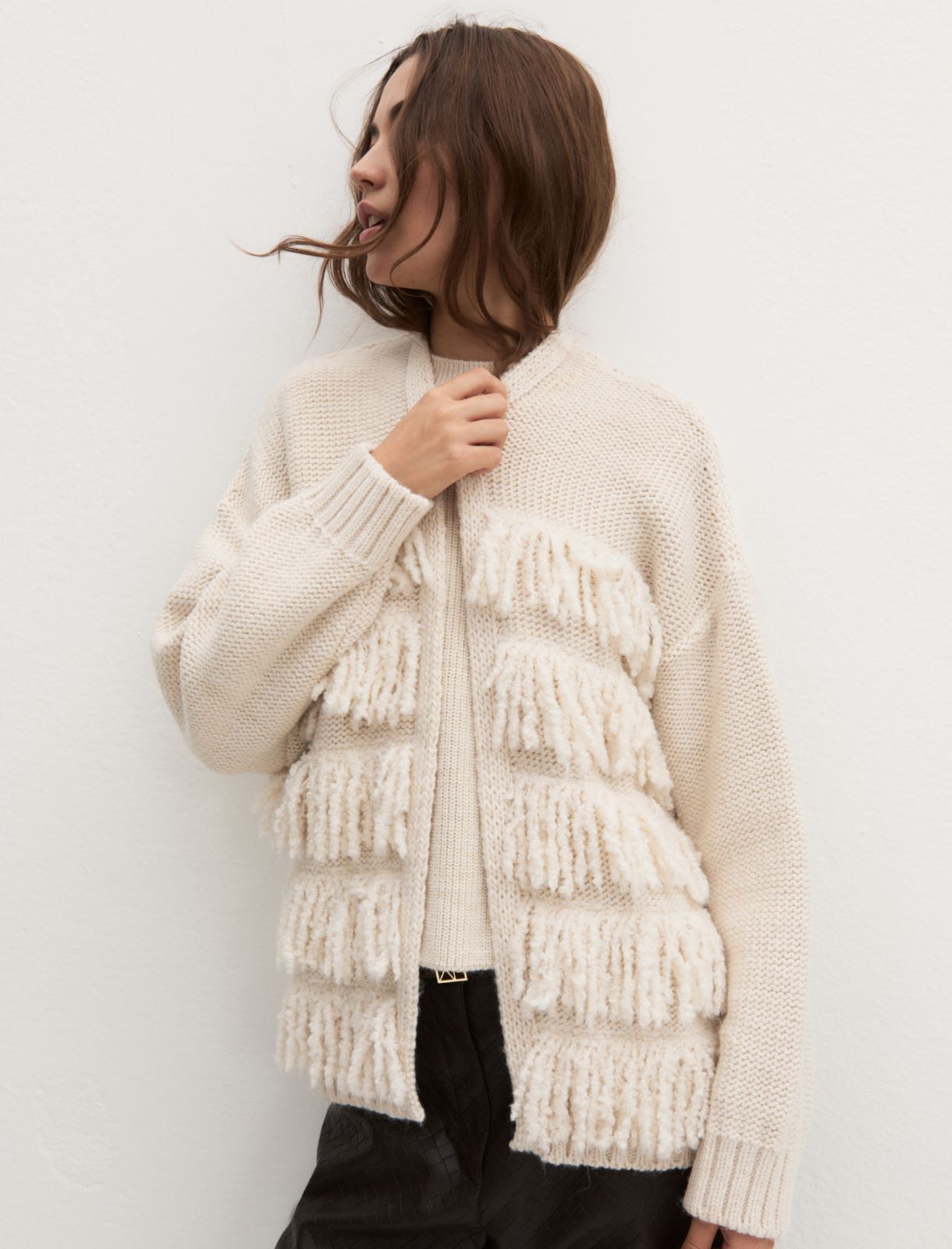 Cardigan con frange - CAMOMILLA - Emme - 7