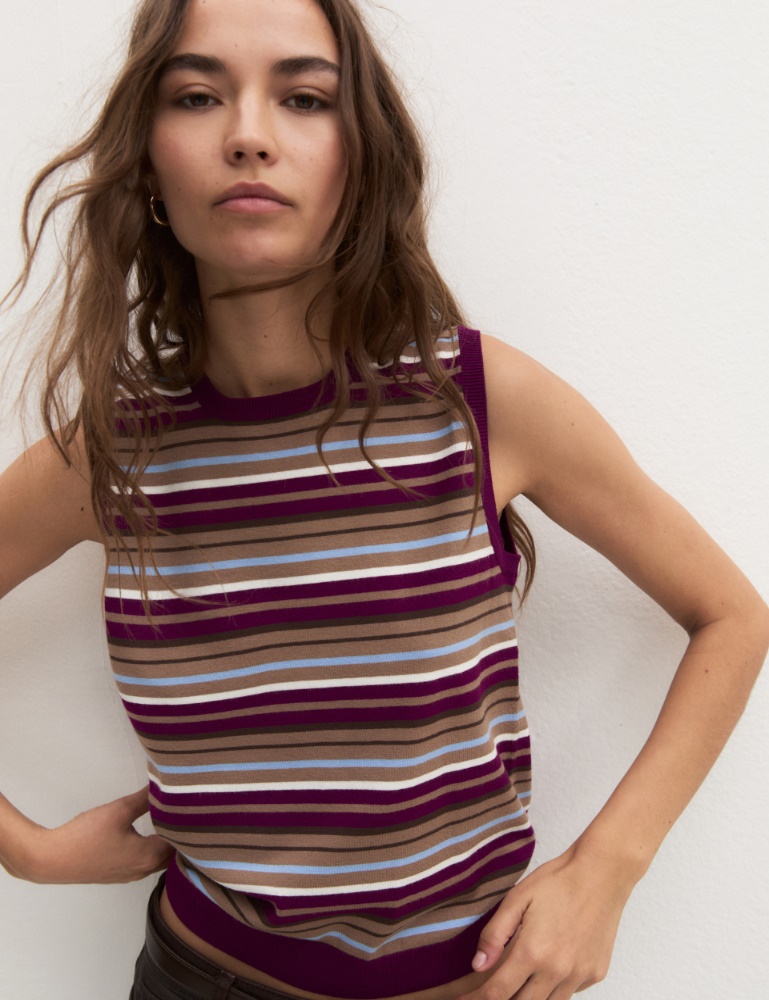 Gilet slim in misto viscosa - Emme